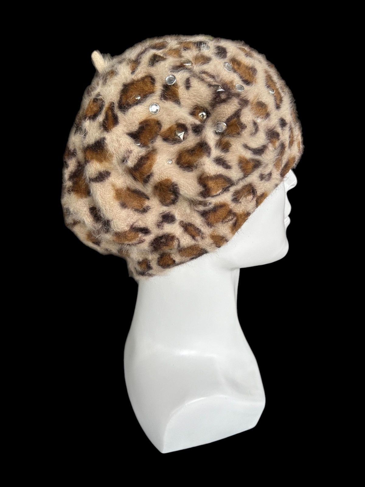 Japanese Brand × Kapital × Vintage Leopard Japanese Brand Fur big Hats Rare🎌☠️☠️ Size ONE SIZE - 1 Thumbnail