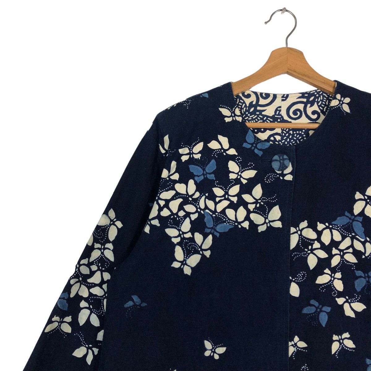 Blue Blue Japan Vintage Full Print BlueBlue Japan Design Jacket Traditional Size US M / EU 48-50 / 2 - 7 Thumbnail