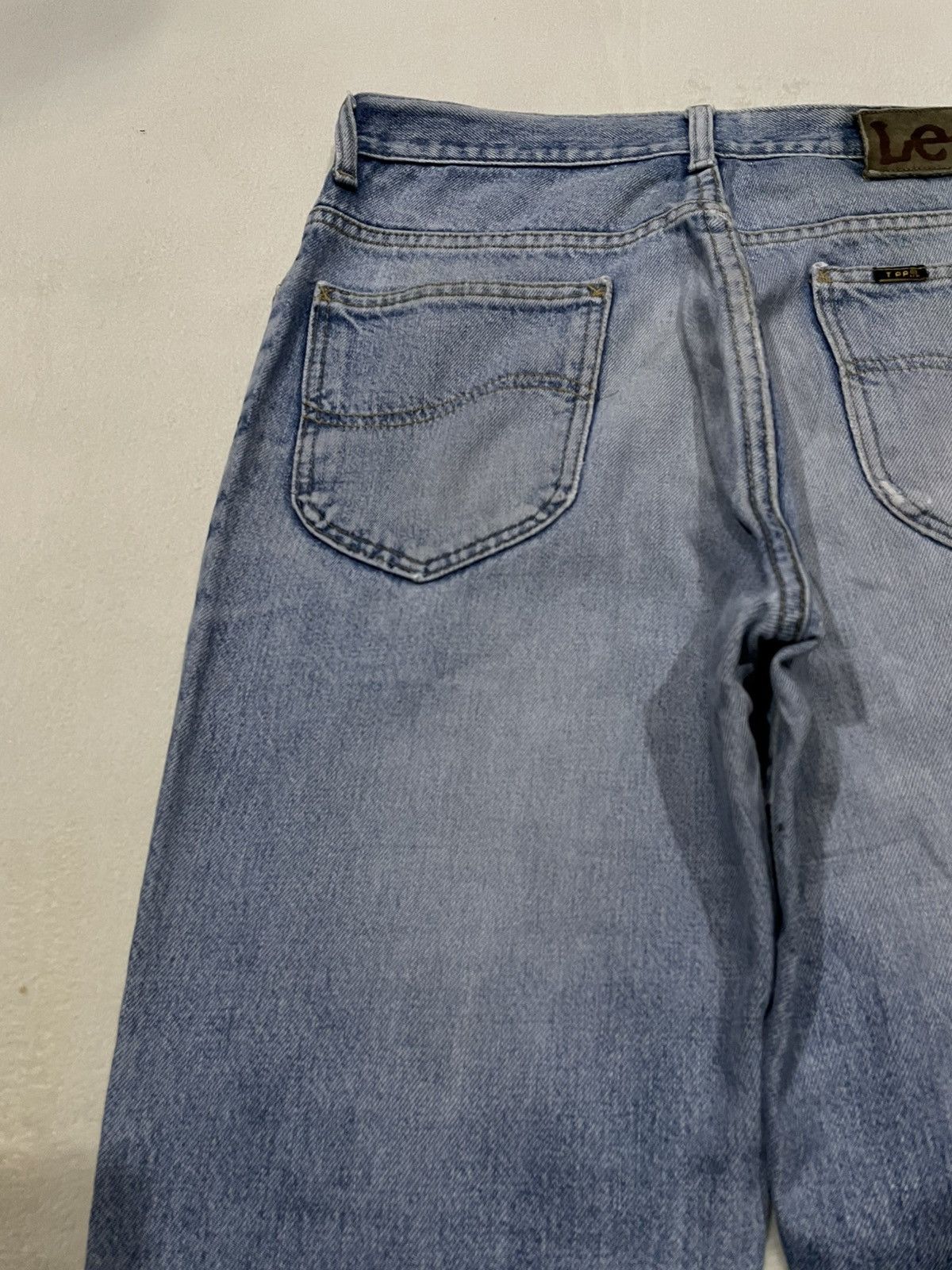 Lee Vintage Lee Riders Japanese Brand Sand Washed Faded Jeans Size US 32 / EU 48 - 14 Thumbnail