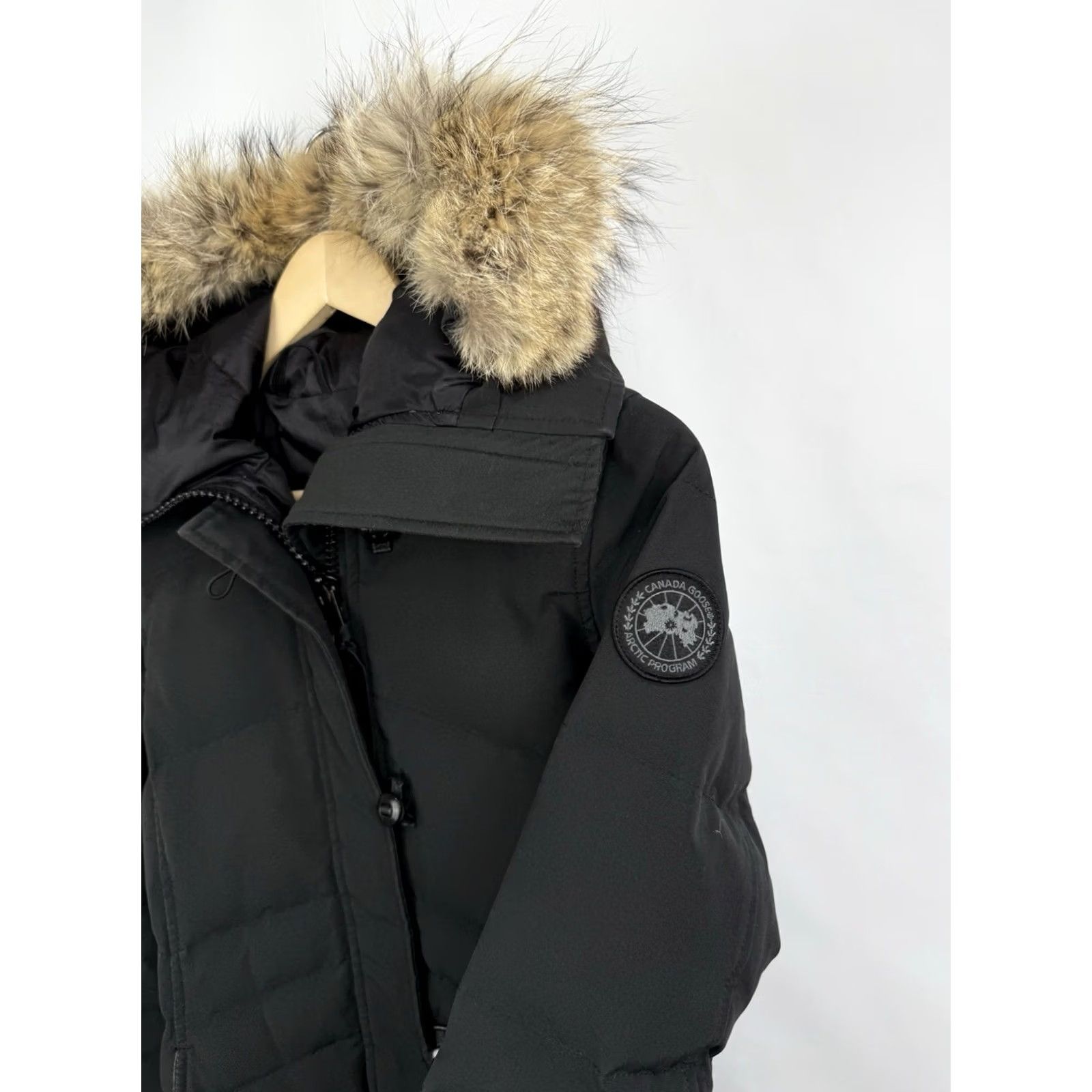 Canada Goose VINTAGE Canada Goose Lorette Parka Fur Hood Made in Canada XS Womens Black Down Size XS / US 0-2 / IT 36-38 - 3 Thumbnail