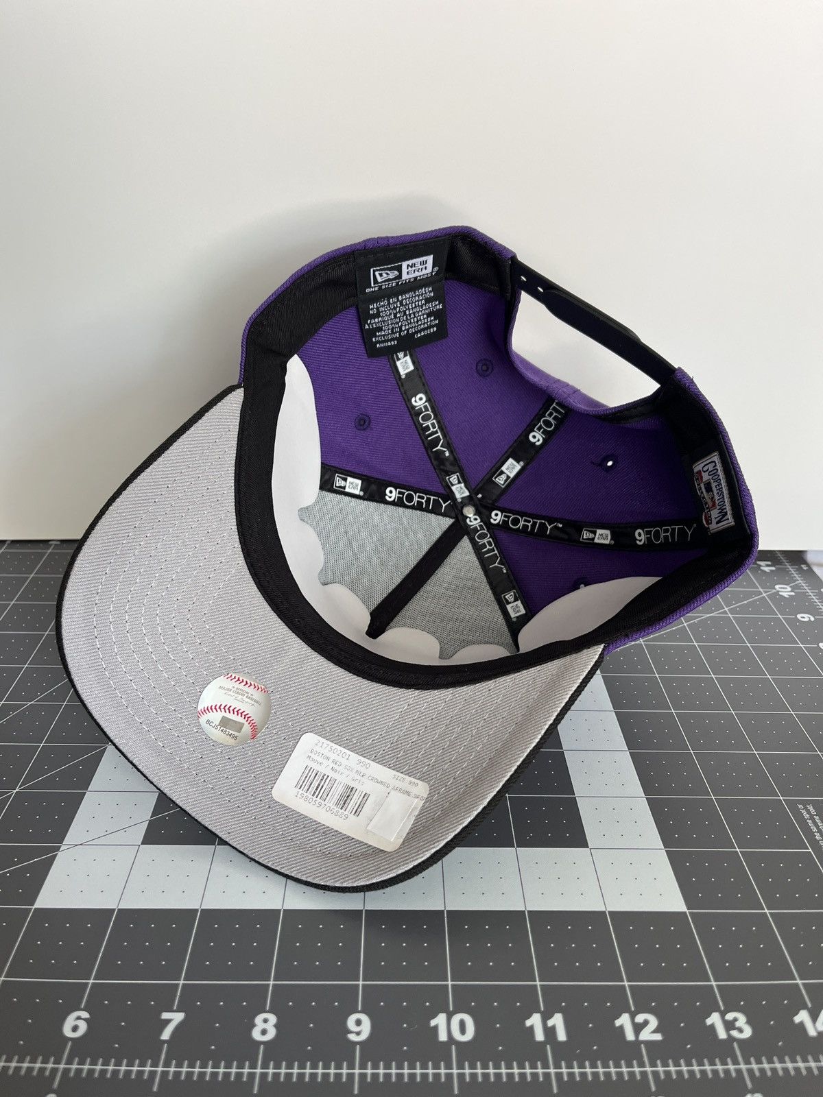 New Era Boston Red Sox MLB Crowned 9forty A-Frame Snapback Size ONE SIZE - 5 Thumbnail