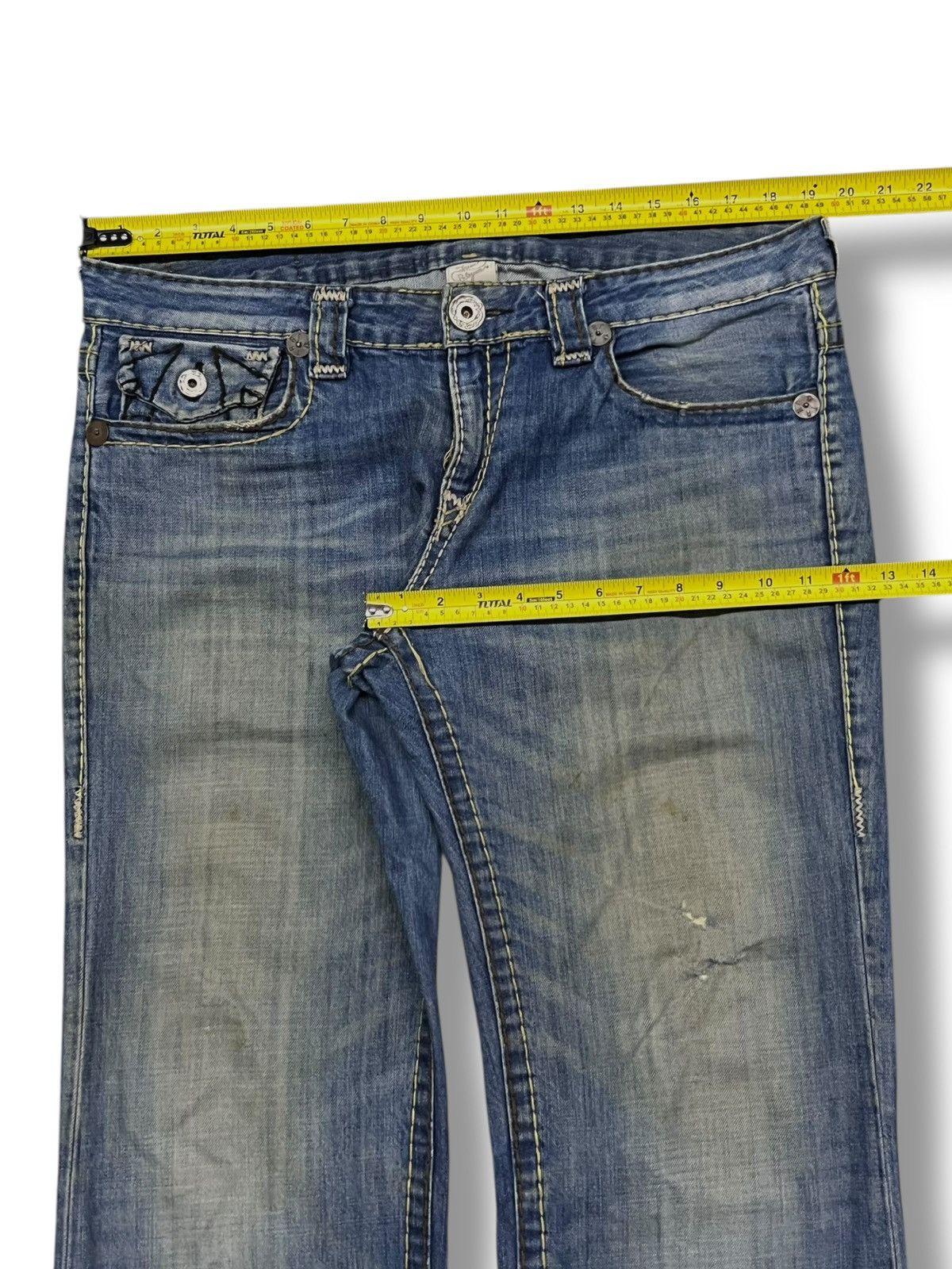 True Religion Vintage 00s True Religion Billy SUPER T Made In USA - W38 Size US 38 / EU 54 - 20 Thumbnail