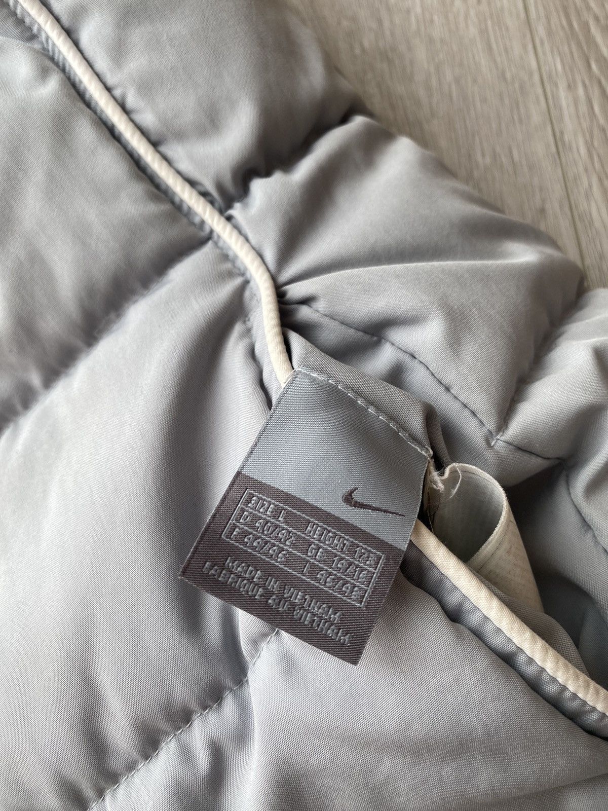 Nike × Nike ACG × Vintage 550 Duck Down Nike Puffer Vest Y2K Drill COZY reversible Size S / US 4 / IT 40 - 4 Thumbnail