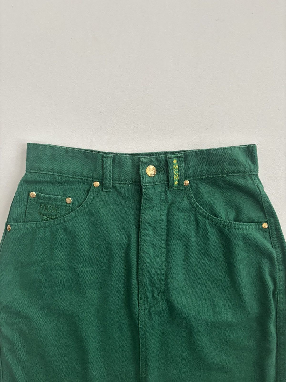 MCM MCM vintage mini skirt made in Italy Size 28" / US 6 / IT 42 - 2 Thumbnail