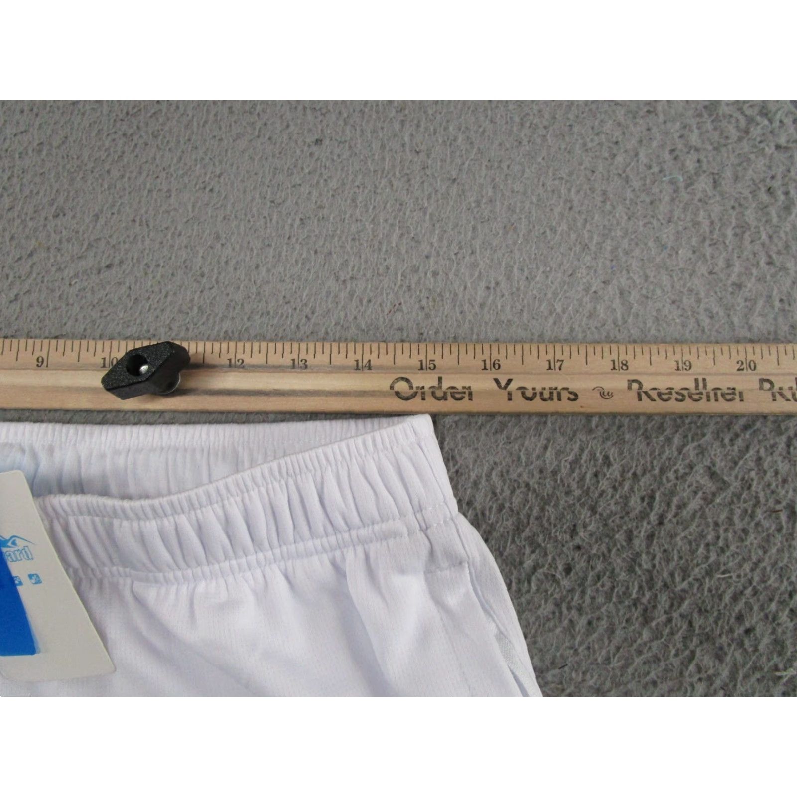 Vintage North Yard Athletic Shorts Mens White Lightweight Unlined Size L Active NEW Read Size US 33 - 5 Thumbnail