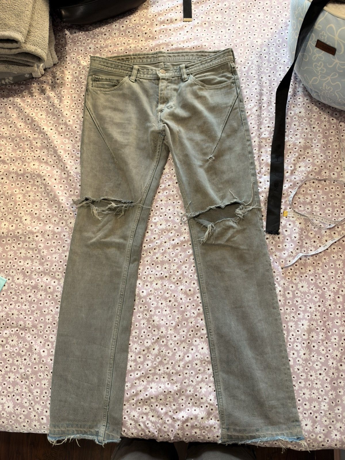 Japanese Brand × Number (N)ine Number Nine SS08 “Birds” Pain Denim