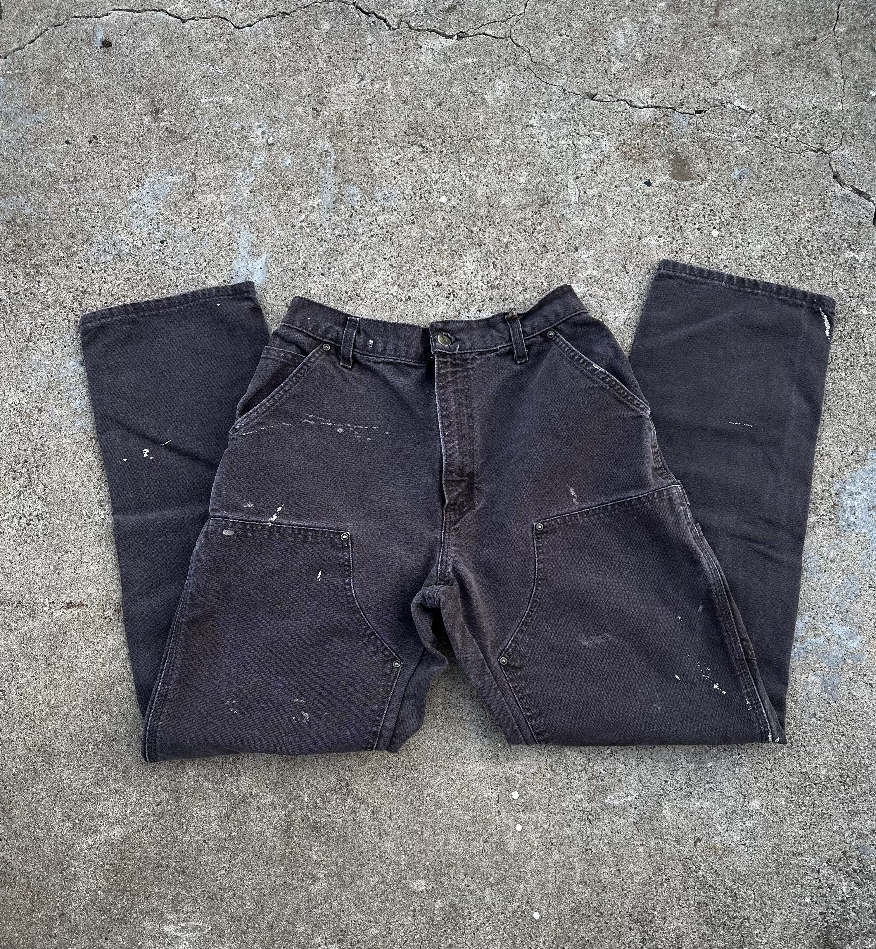 Carhartt Brown Carhartt Double Knees Size US 30 / EU 46 - 3 Thumbnail