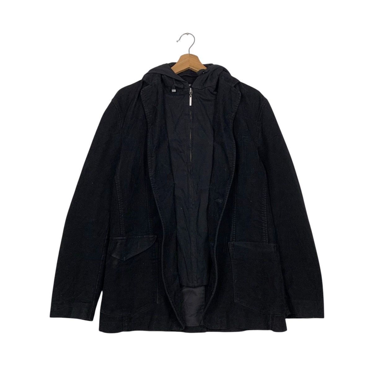 Adolfo Dominguez ☀️Adolfo Dominguez hoodie zipper button jacket Size US M / EU 48-50 / 2 - 1 Thumbnail