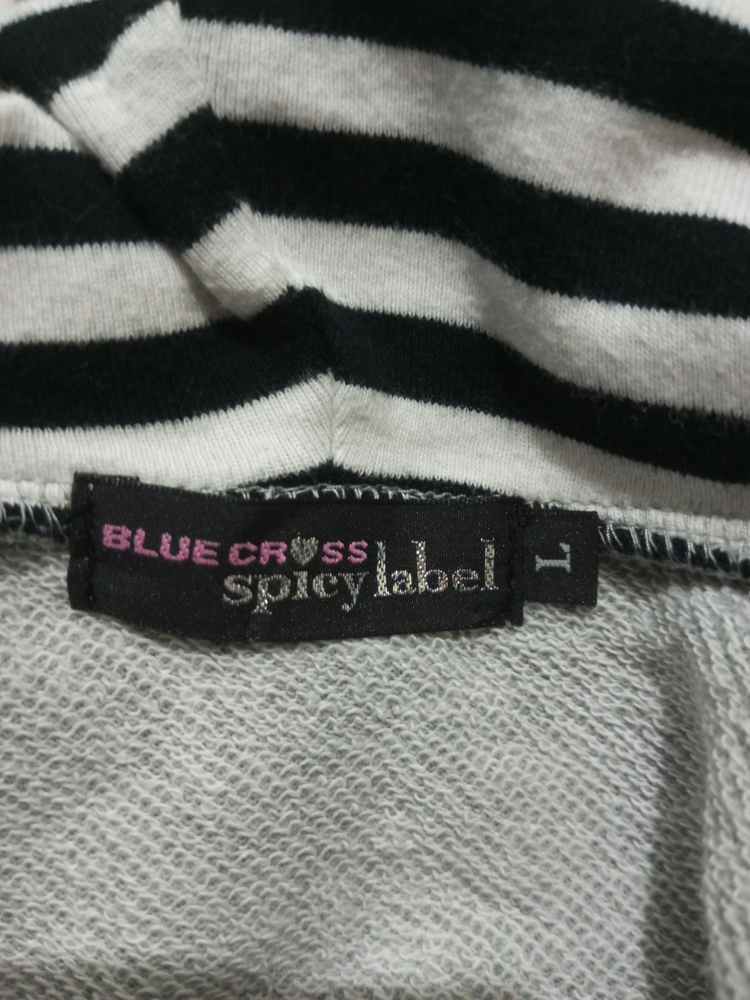 Hysteric Glamour Blue Cross Love Rock Spicy Girls - Double layer line punk Size L / US 10 / IT 46 - 6 Thumbnail