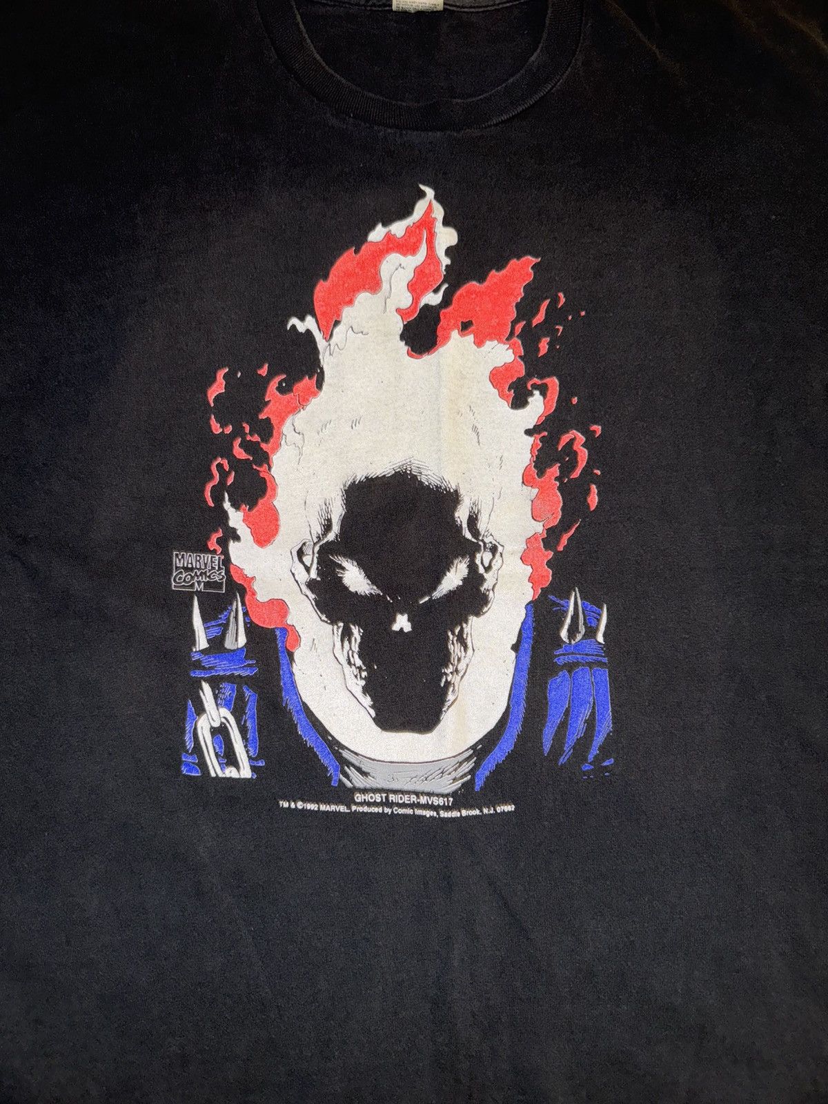 Marvel Comics 1992 ghost rider comic images shirt size xl Size US XL / EU 56 / 4 - 2 Thumbnail