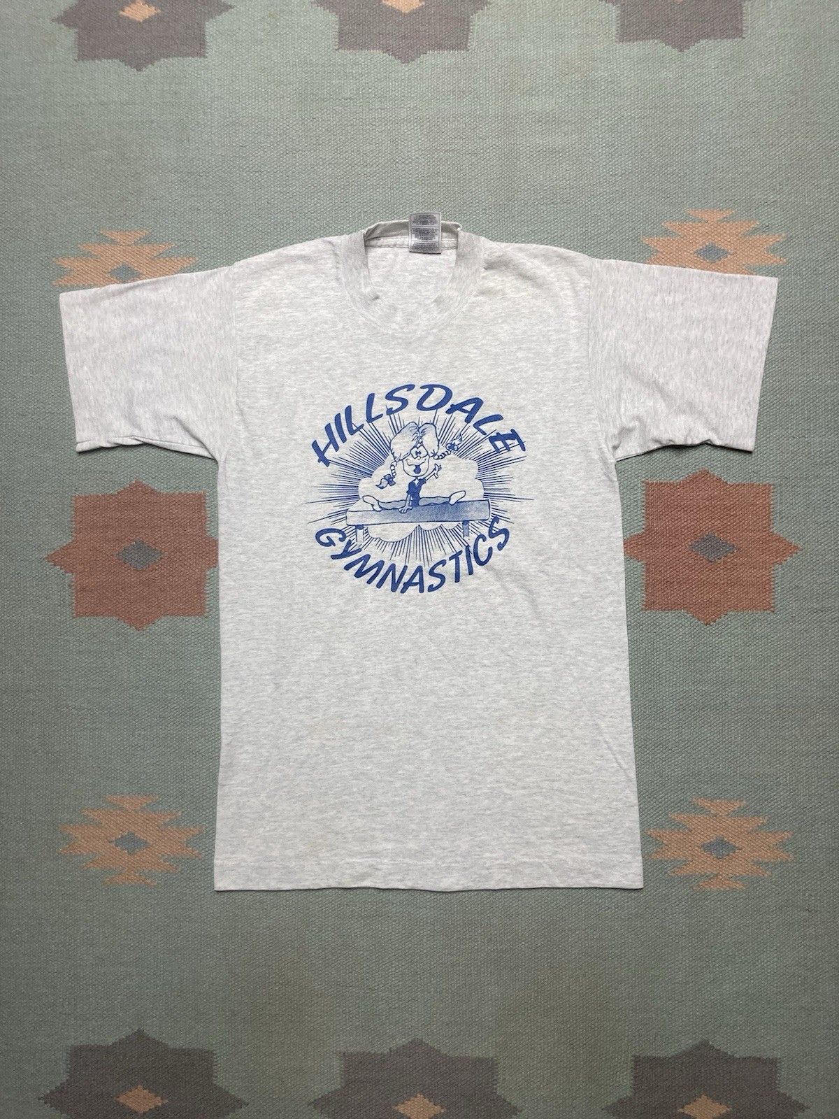 Vintage Vtg 90s tshirt Hillsdale gymnastics Michigan single stitch S Size US S / EU 44-46 / 1 - 1 Thumbnail