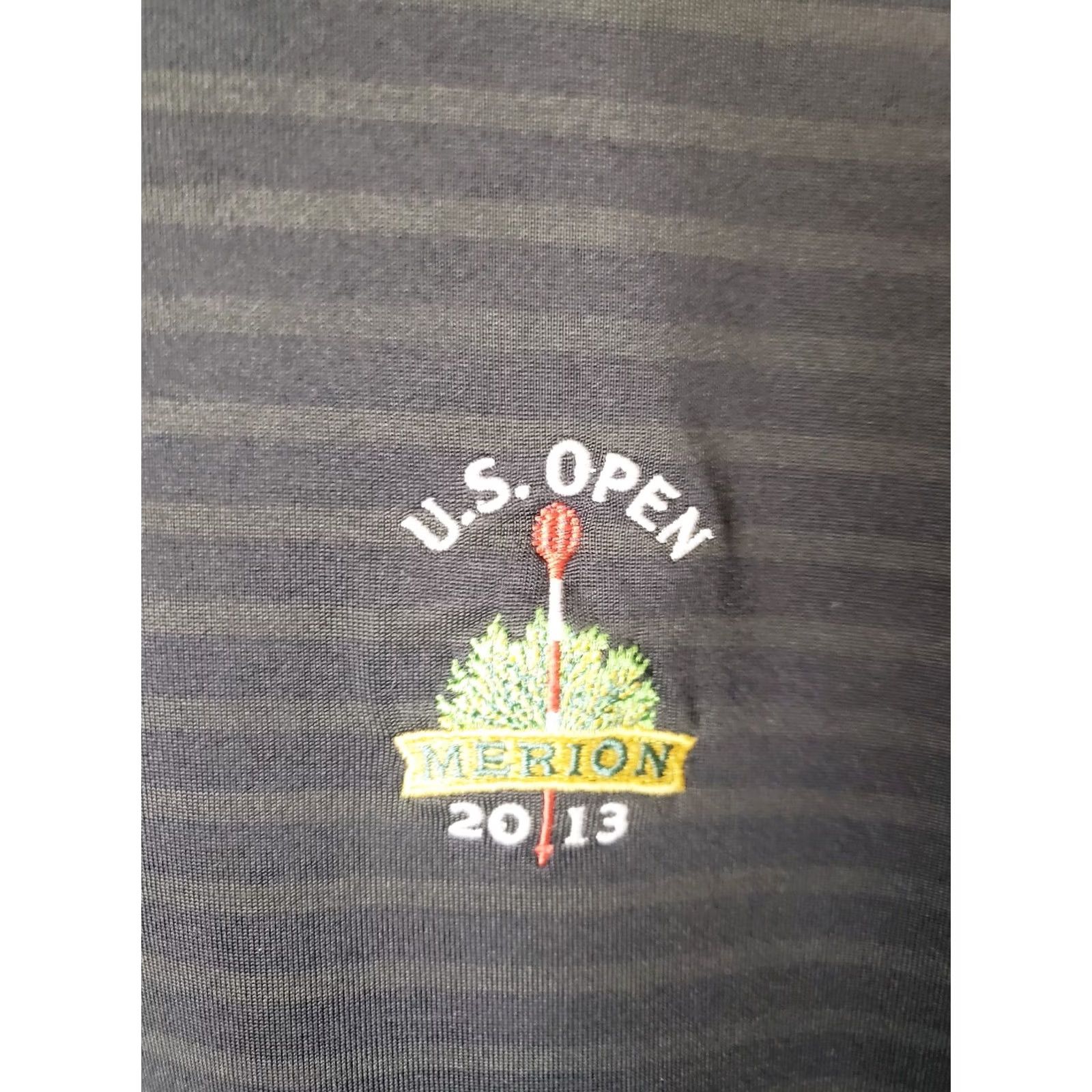 Under Armour Under Armour Shirt Men's 2XL Black Striped Loose Fit U.S. Open Merion 2013 Size US XXL / EU 58 / 5 - 6 Thumbnail