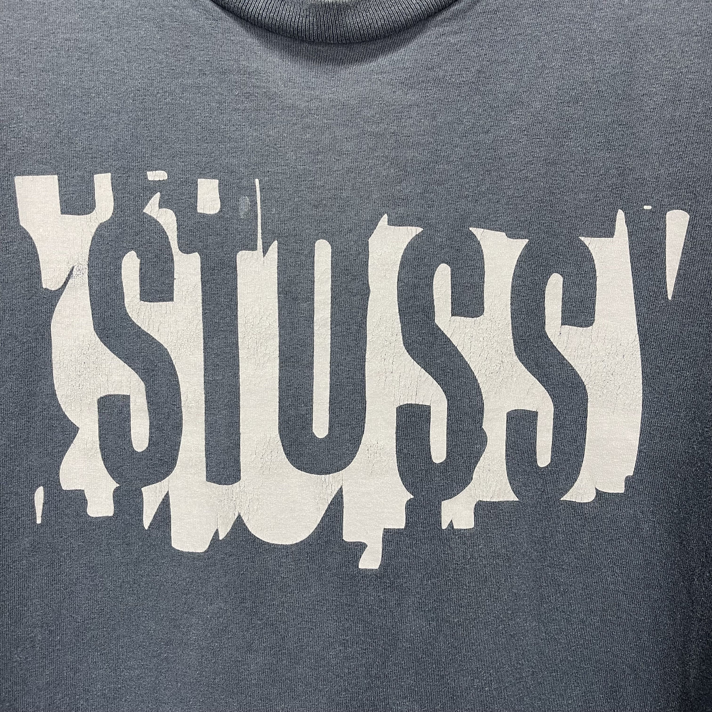 Stussy 90s Vintage STUSSY Crew Neck T Shirt #1548 Size US XL / EU 56 / 4 - 2 Thumbnail