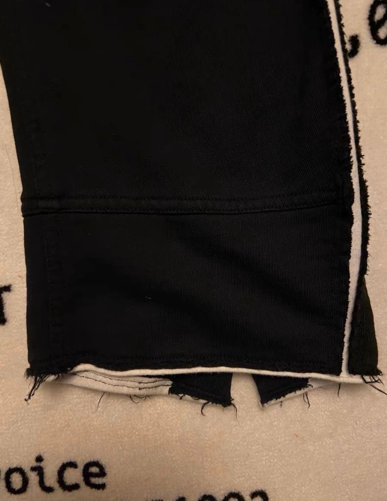 Haider Ackermann Haider Ackermann sizeXL Black and white patchwork baggy jea Size US 32 / EU 48 - 3 Thumbnail