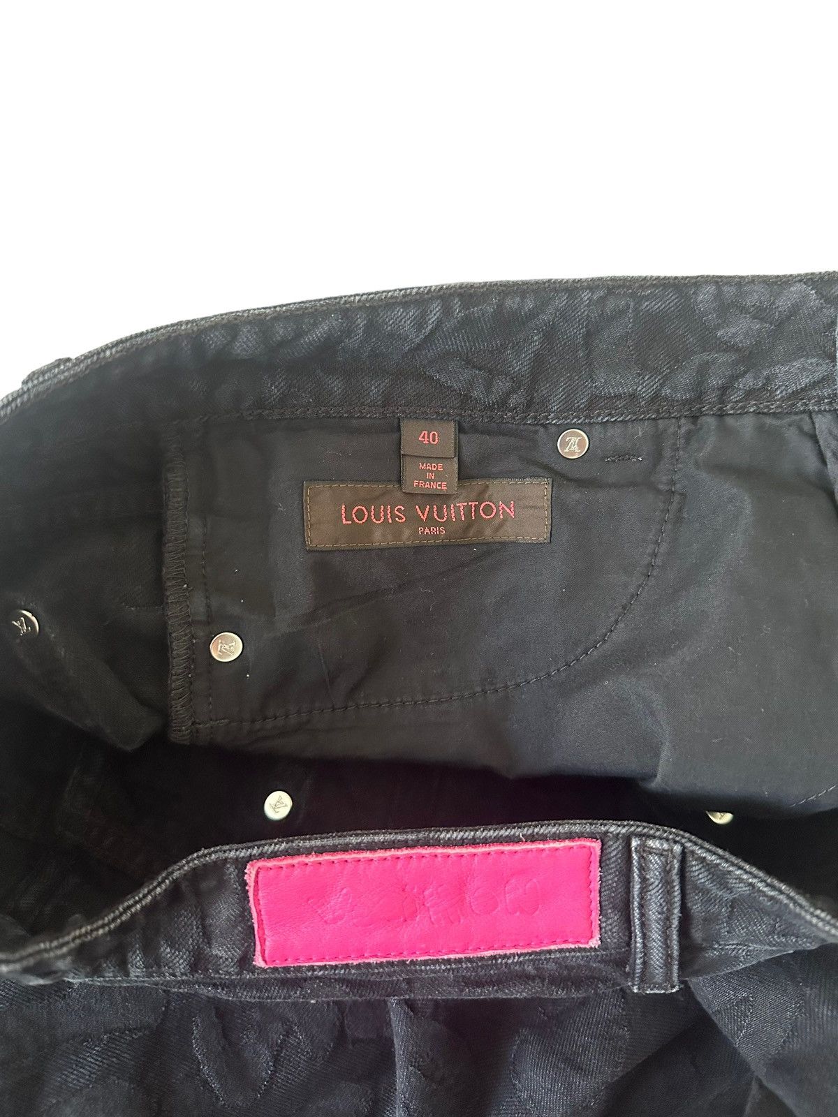 Louis Vuitton Louis Vuitton Stephen Sprouse Graffiti Denim Size US 31 - 6 Thumbnail