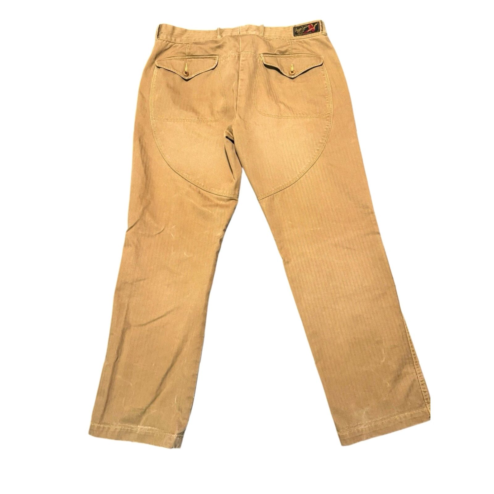 Polo Ralph Lauren VINTAGE Polo Ralph Lauren Men’s Sportsman Hunting Riding Pants Khaki 34/30 Straight Fit Rare Size US S / EU 44-46 / 1 - 4 Thumbnail