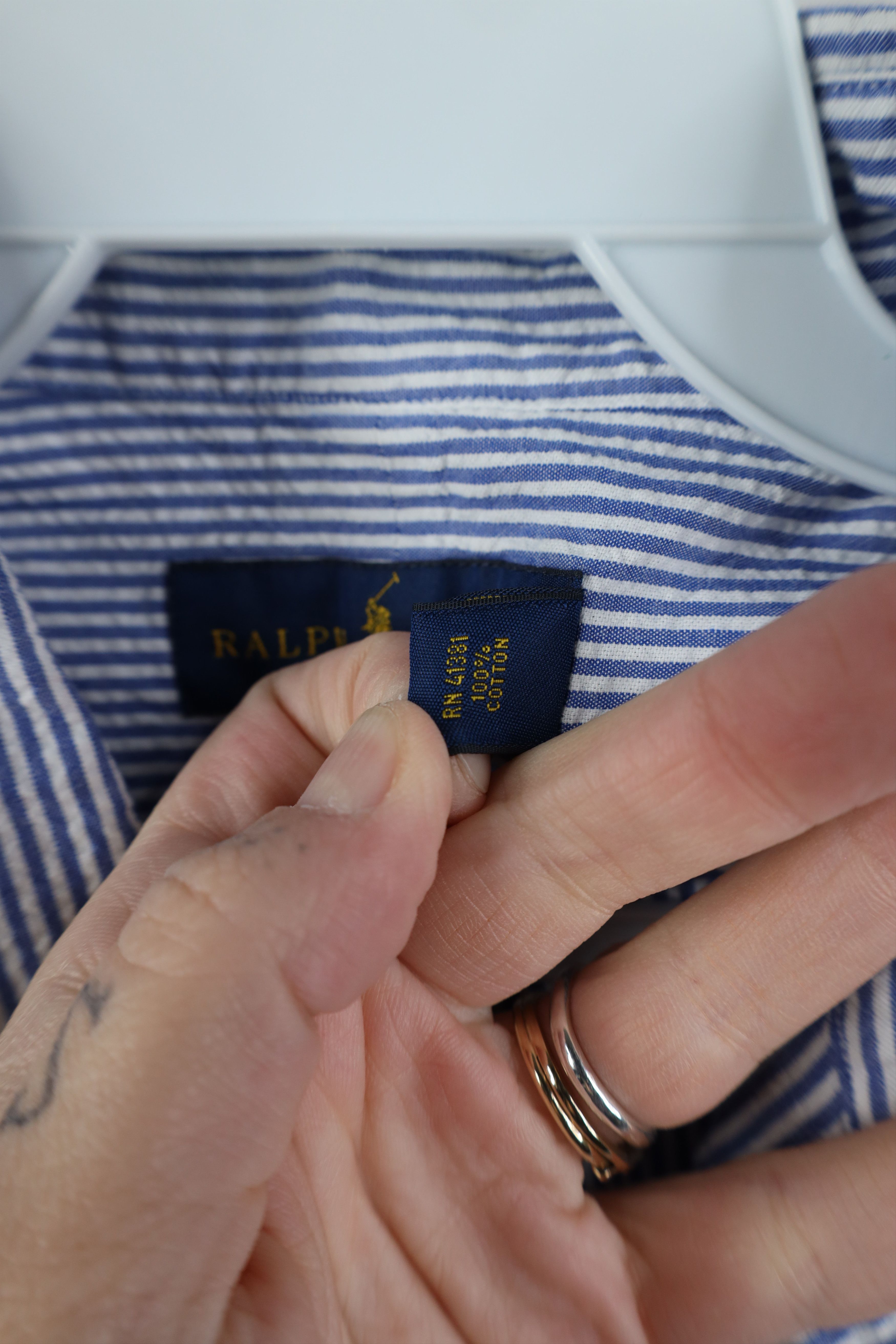 Ralph Lauren Vintage Y2K Ralph Lauren Short Sleeve Button Down Shirt Size US M / EU 48-50 / 2 - 9 Thumbnail
