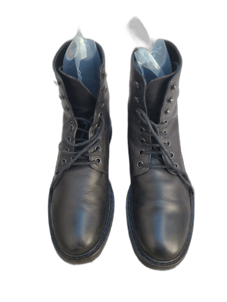 Ann Demeulemeester Ann Demeulemeester Men's Leather Lace-Up Boots Size US 10 / EU 43 - 1 Thumbnail