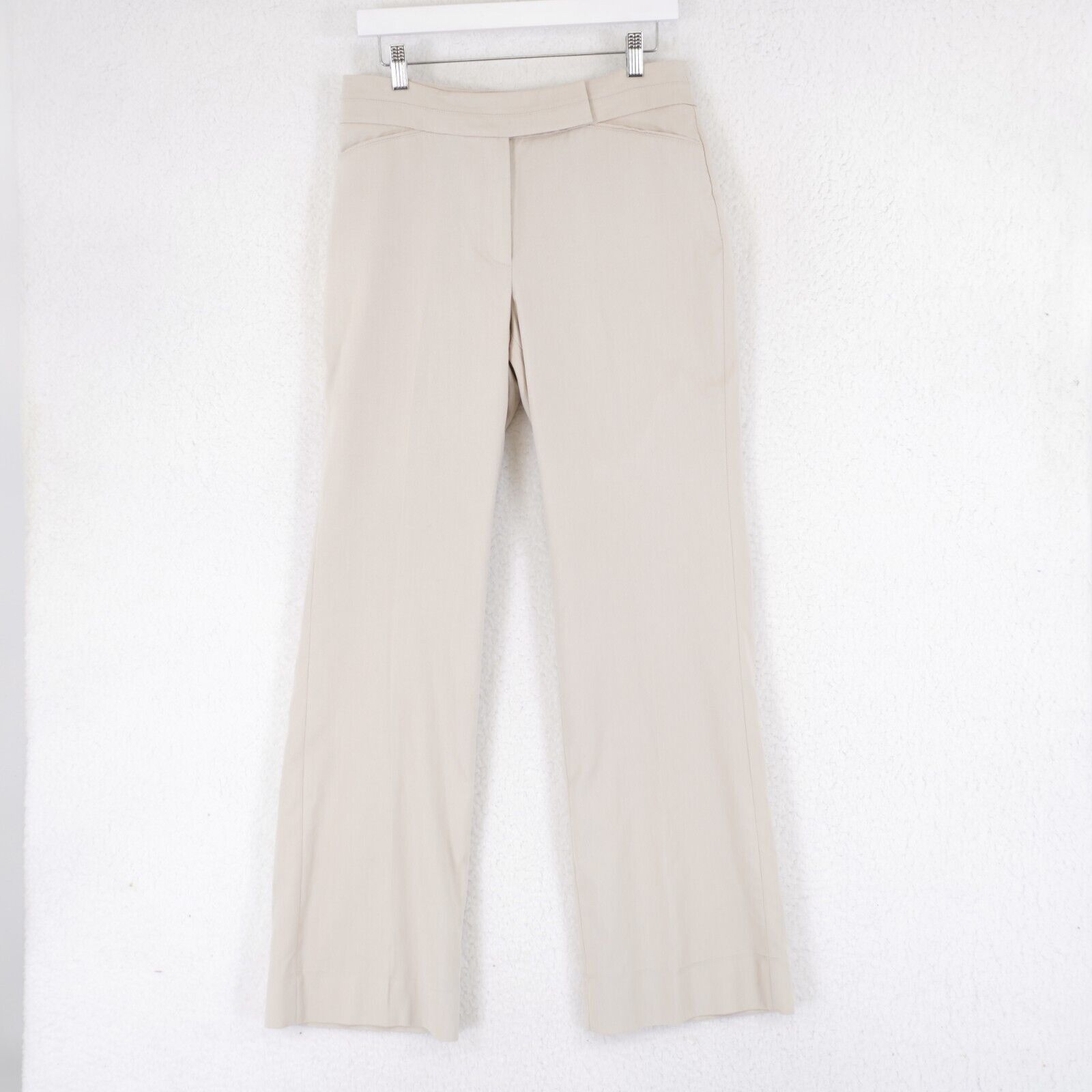 White House Black Market White House Black Market Cream Modern Boot 8R 32/32 Trousers Size 30" / US 8 / IT 44 - 1 Thumbnail