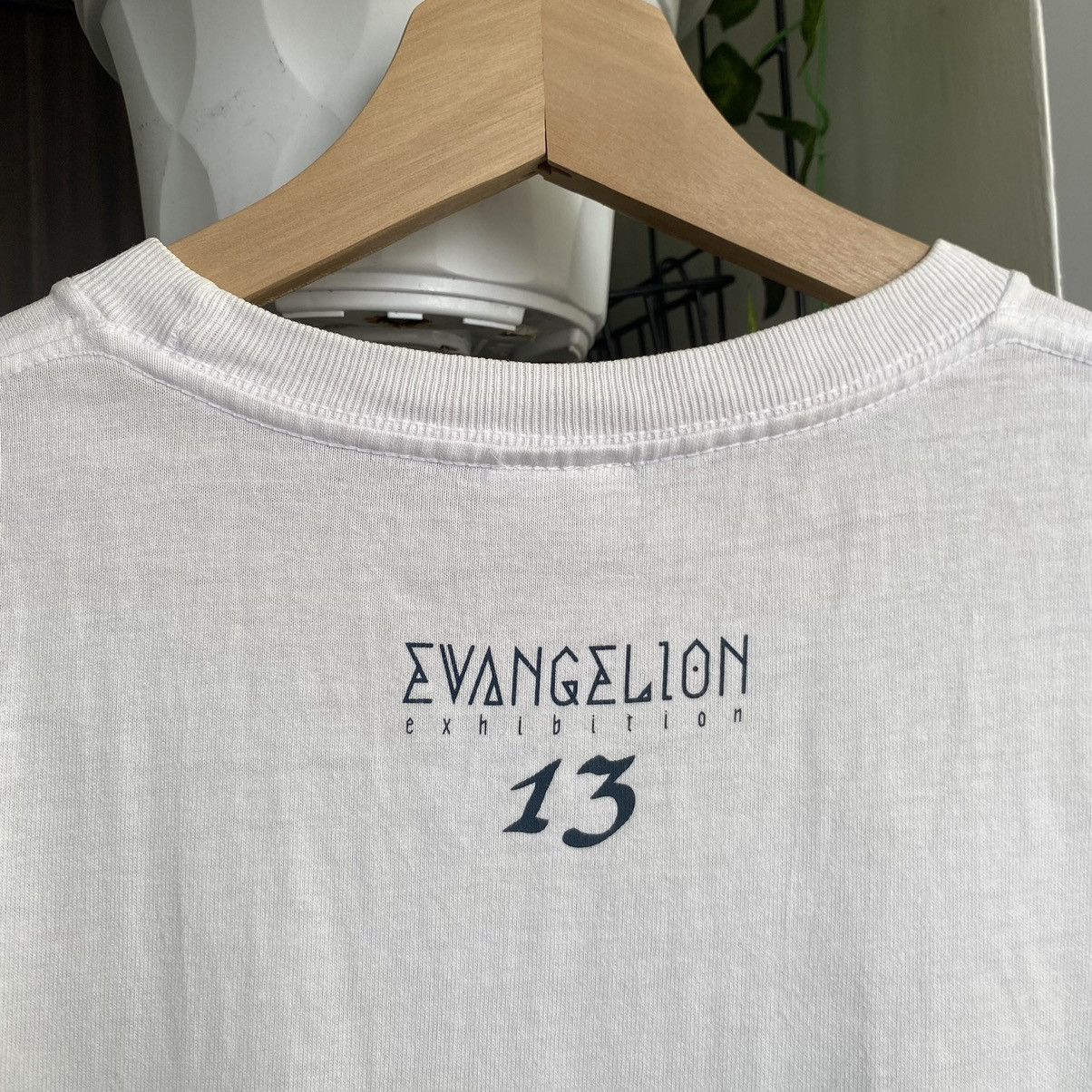 Anime Thrashed Vintage Y2K Evangelion Neon Genesis ERD GRUNGE TEE Size US L / EU 52-54 / 3 - 4 Thumbnail