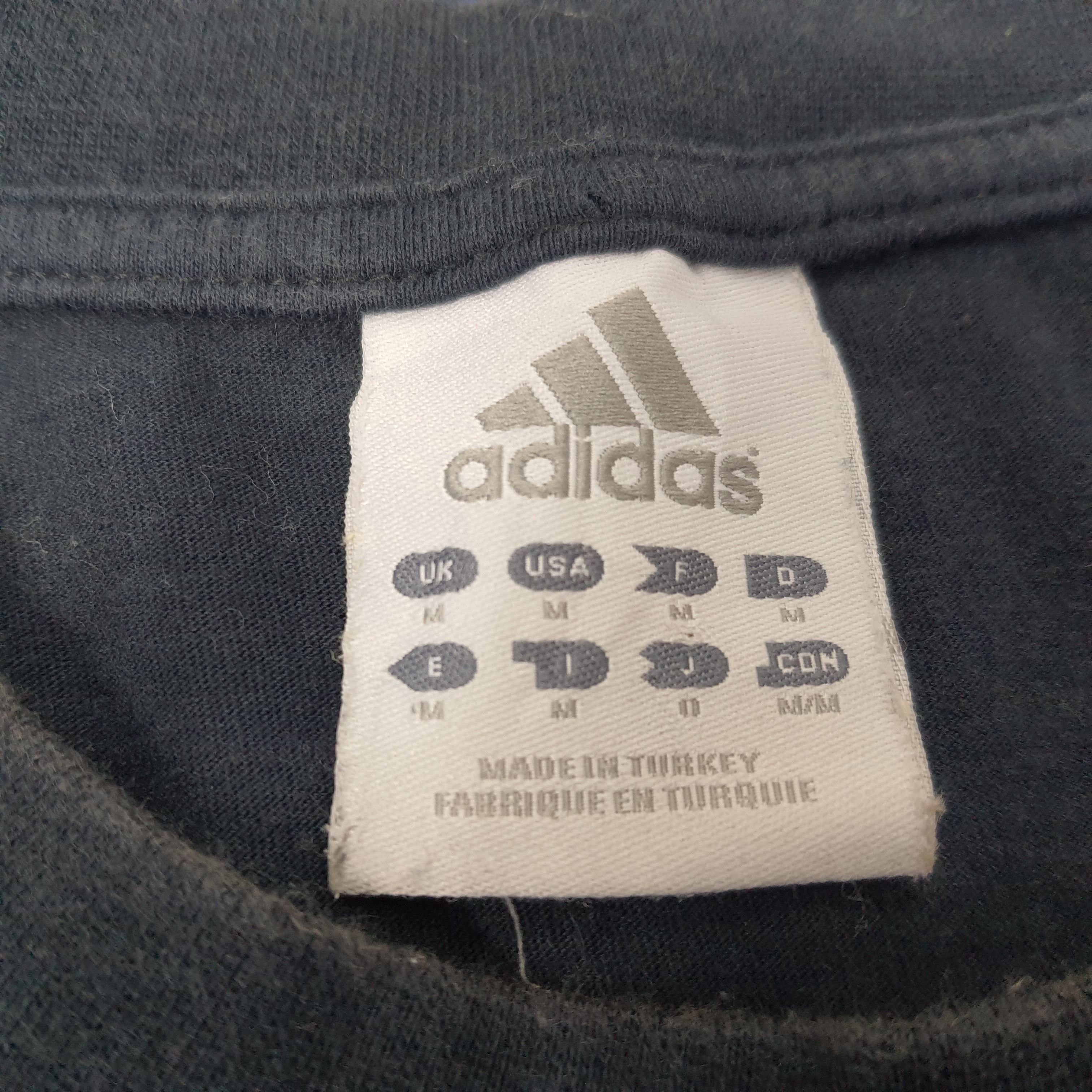 Adidas × Vintage Vintage Adidas Real Madrid Raul 7 Soccer T-shirt Size US M / EU 48-50 / 2 - 4 Thumbnail