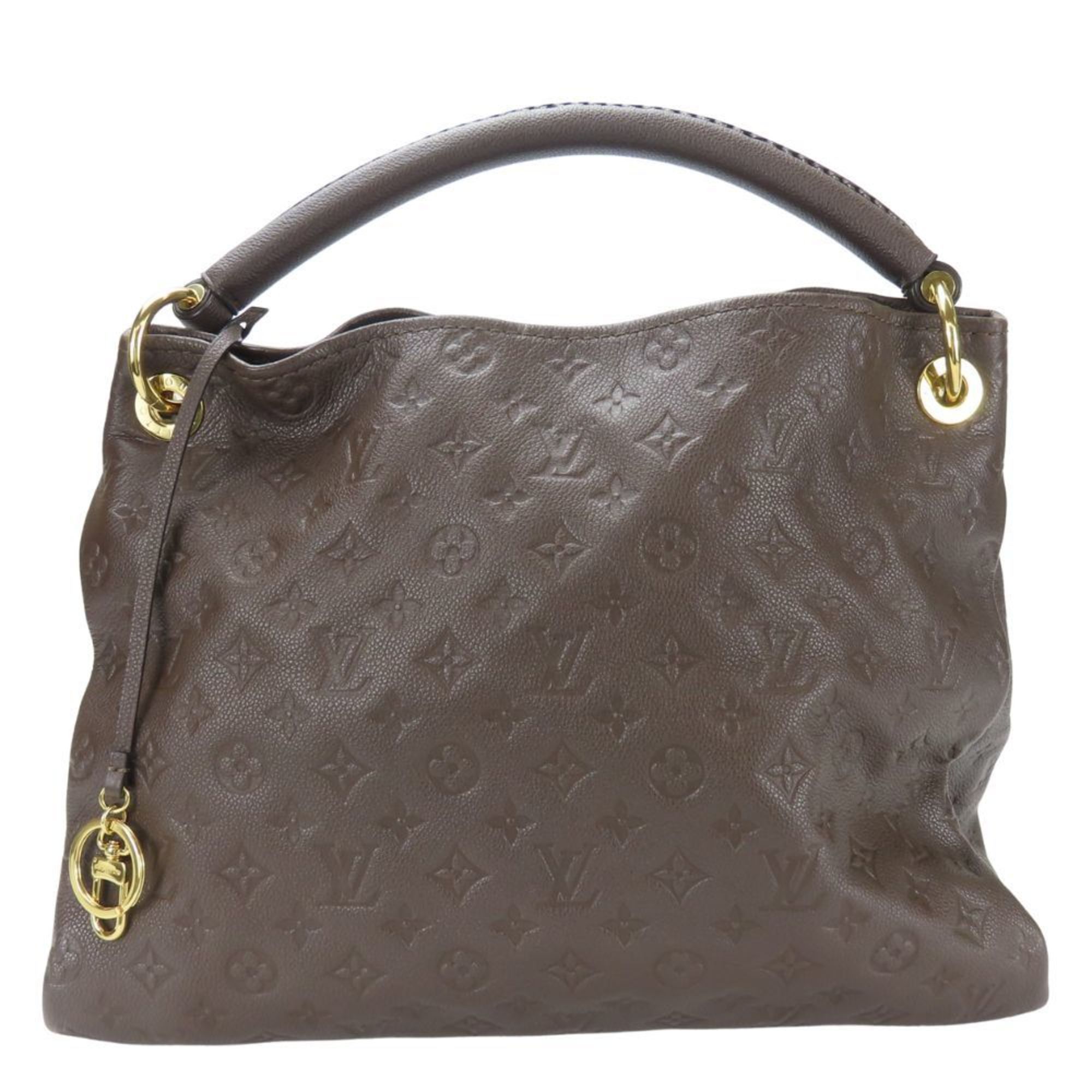Louis Vuitton Shoulder Bag Artsy Mm M94171 Monogram Empreinte Dark Brown Women's Louis Vuitton