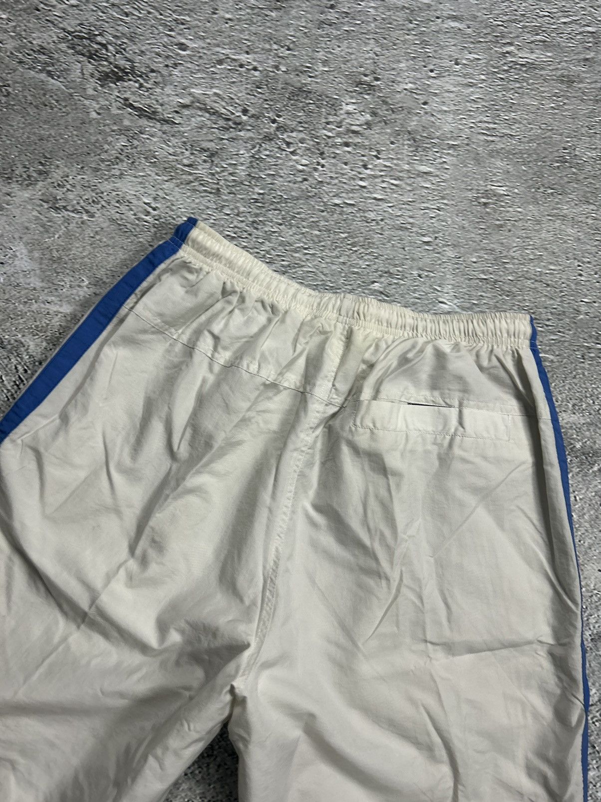 Nike × Vintage Nike track suit vintage white nylon pants jacket drill Y2K Size US XL / EU 56 / 4 - 11 Thumbnail