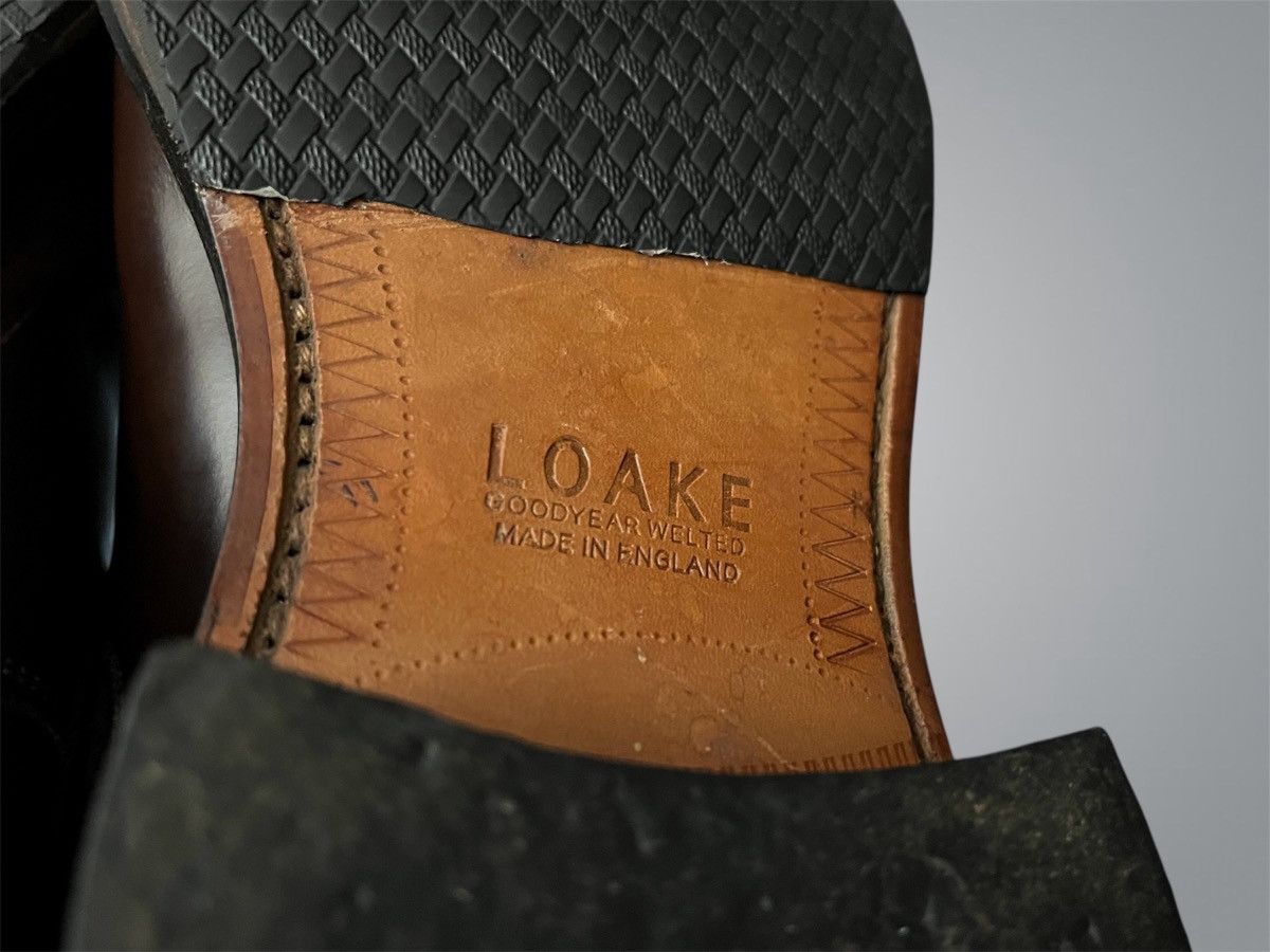 Handmade × Leather × Loake Amazing Loake Handmade Chelsea Boots – Size US 10 / EU 43.5 Size US 10 / EU 43 - 11 Thumbnail