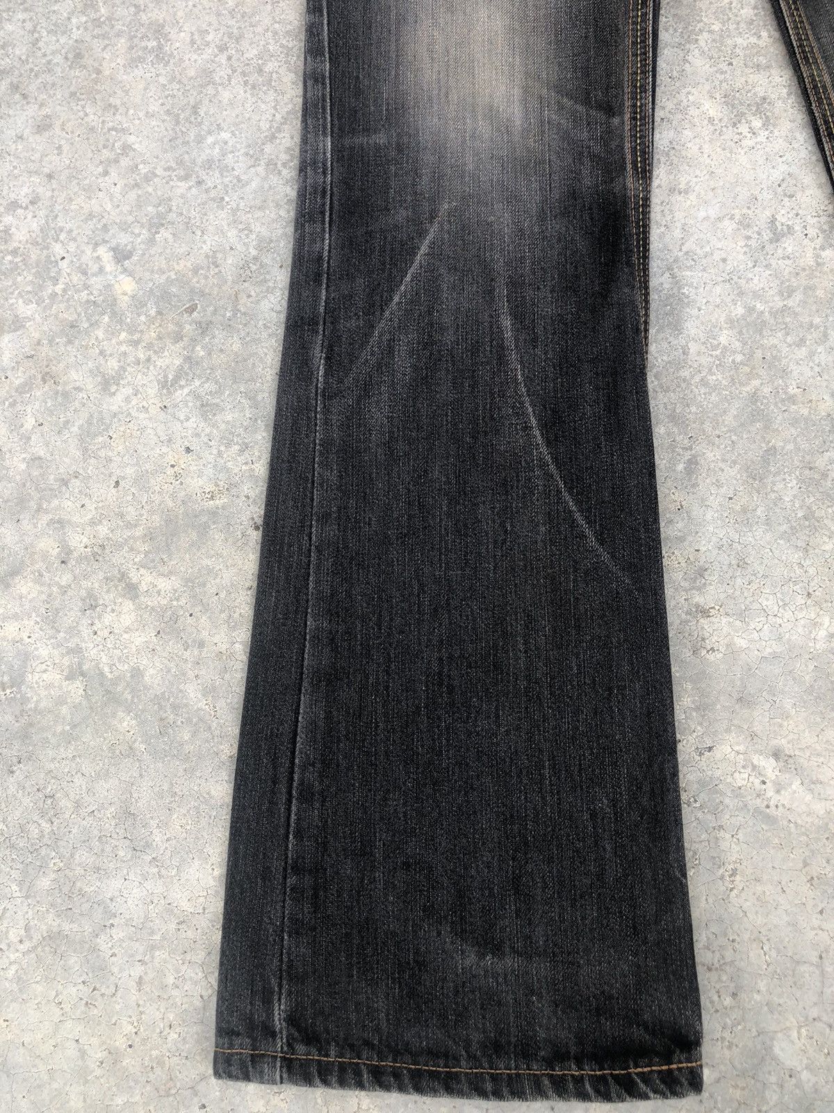 If Six Was Nine Japanese Edwin XV Flared Jeans Distressed Navajo Style Size US 28 / EU 44 - 6 Thumbnail