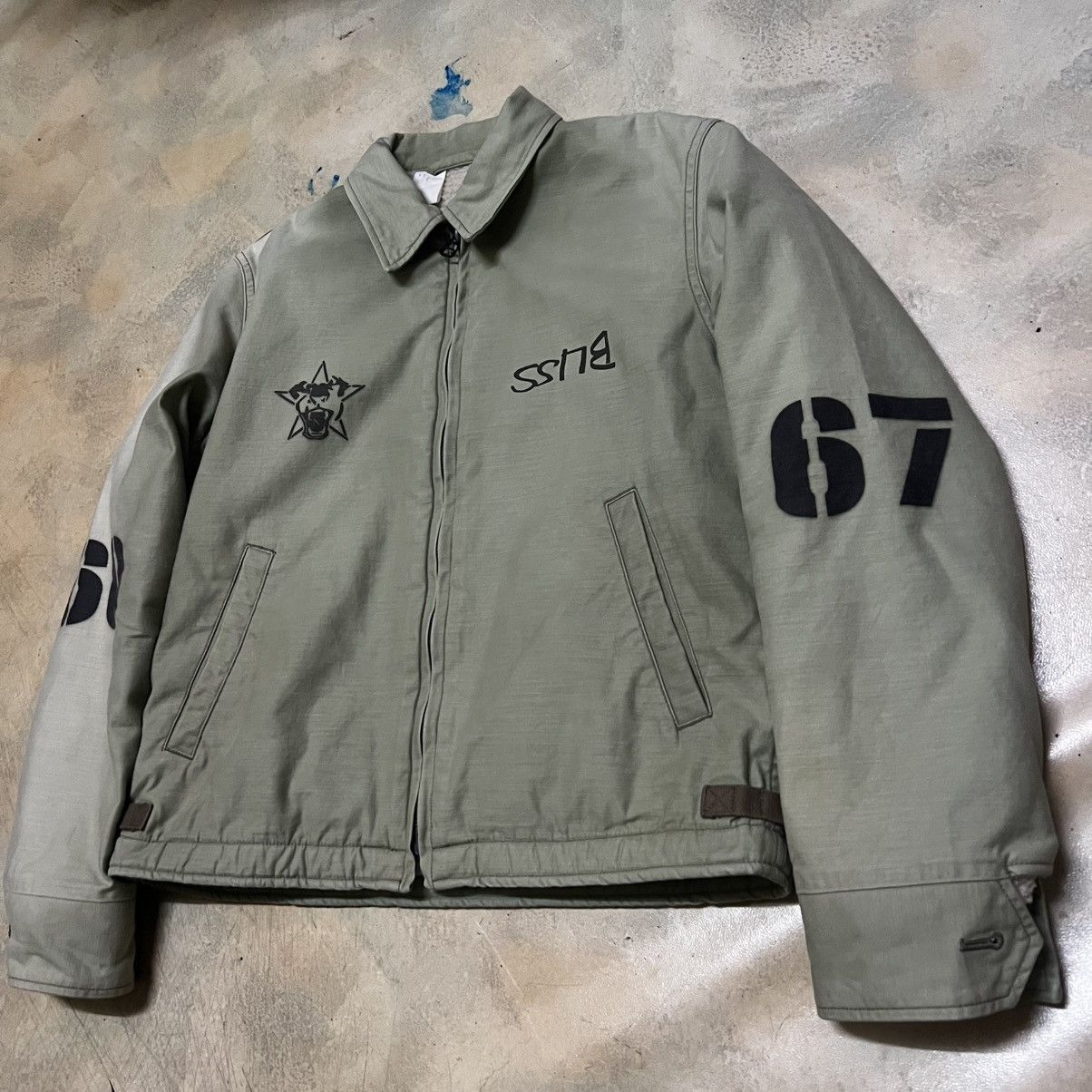 N.Hoolywood N. Hoolywood Sun Faded Military Style Jacket Size US S / EU 44-46 / 1 - 3 Thumbnail