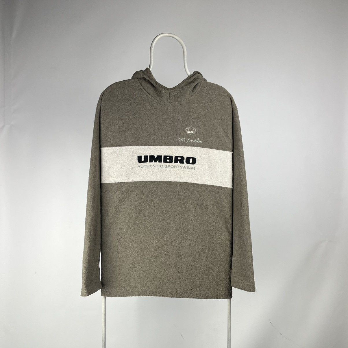 Umbro Vintage Umbro Fleece Hoodie Fit For Fun size Large Size US L / EU 52-54 / 3 - 1 Thumbnail