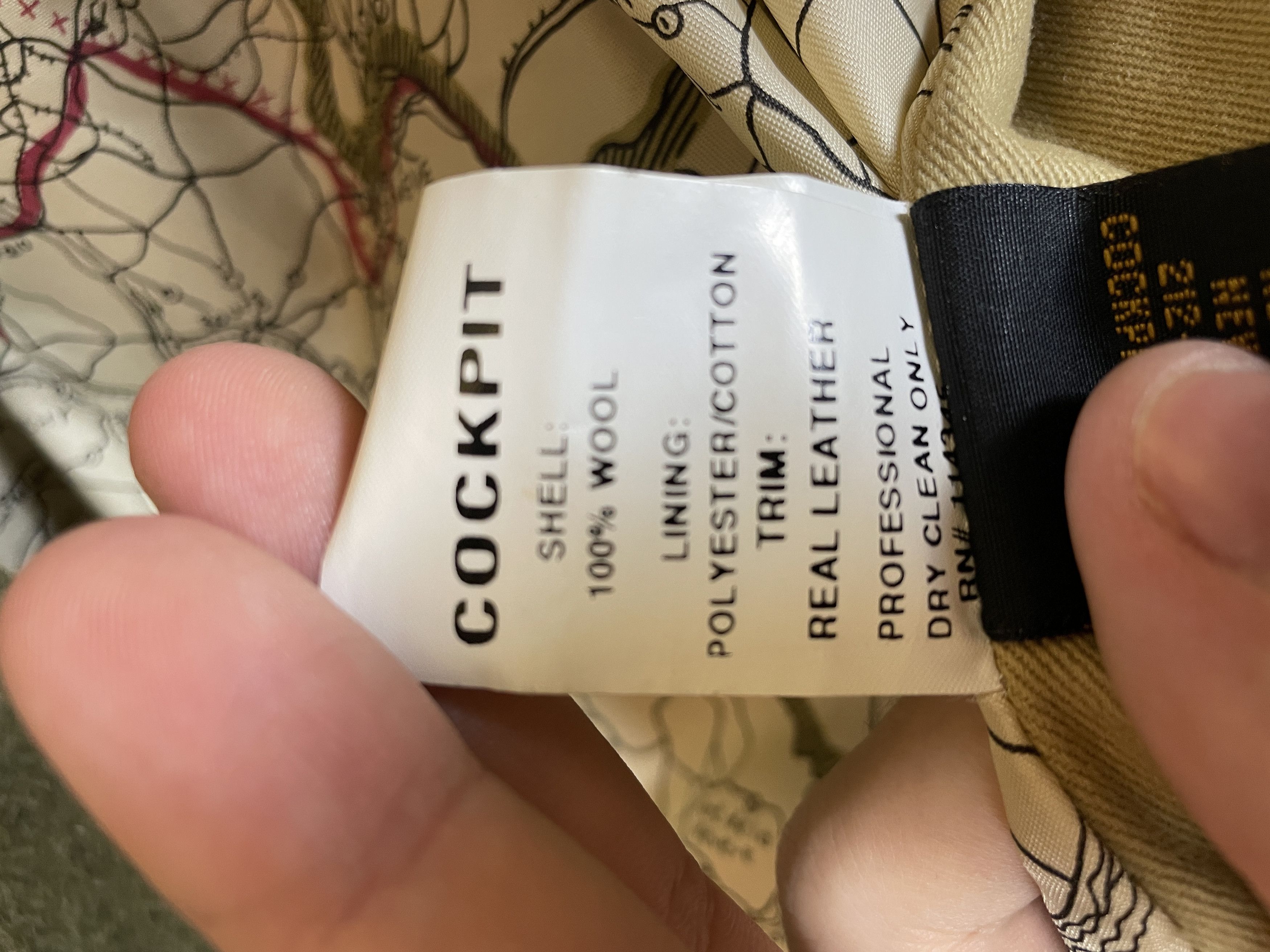 Cockpit USA Cockpit USA Military Uniform Style Wool Jacket Size US M / EU 48-50 / 2 - 6 Thumbnail