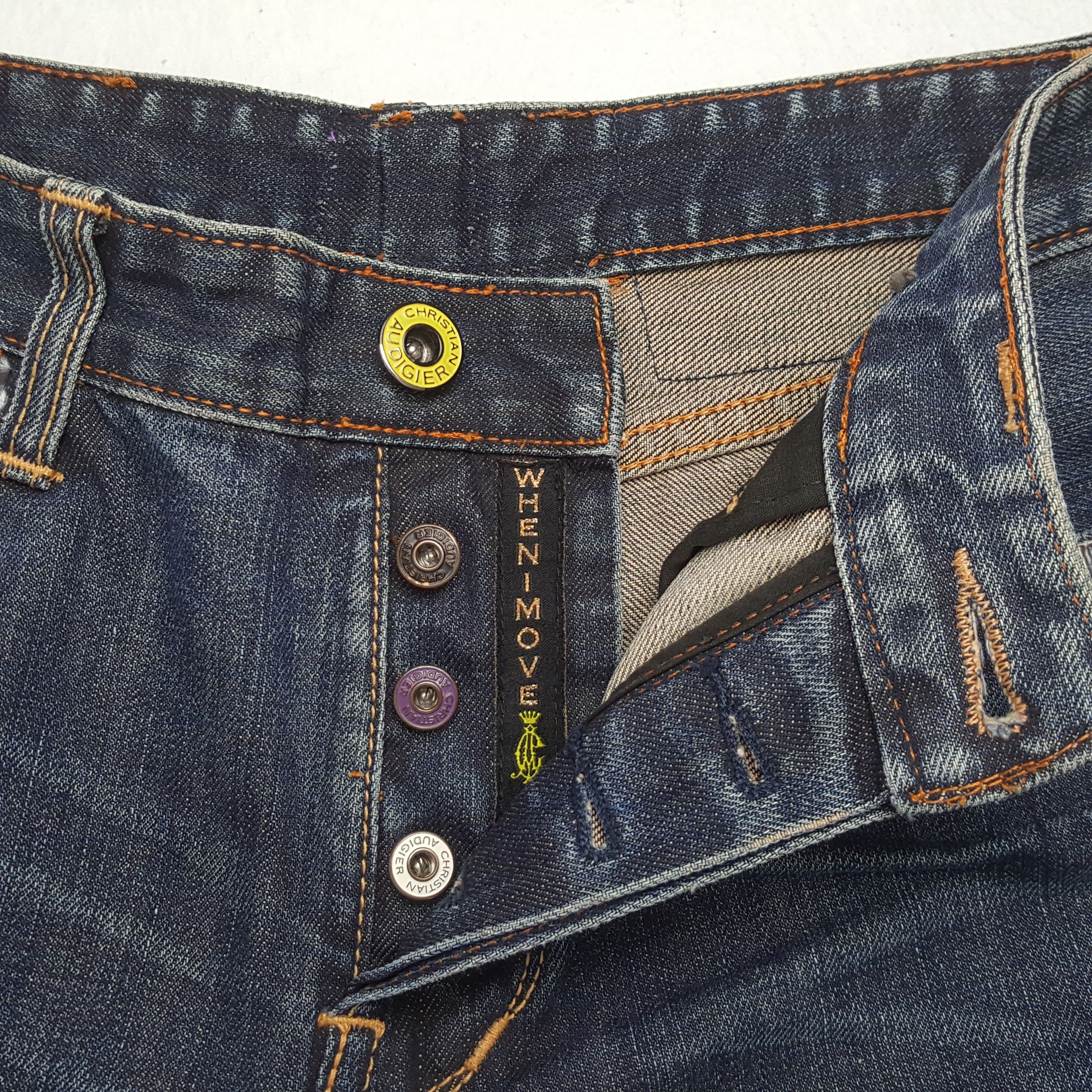 Christian Audigier × Ed Hardy × Vintage Vintage ED HARDY by CHRISTIAN AUDIGIER Designer Brand Jeans Size US 30 / EU 46 - 12 Thumbnail