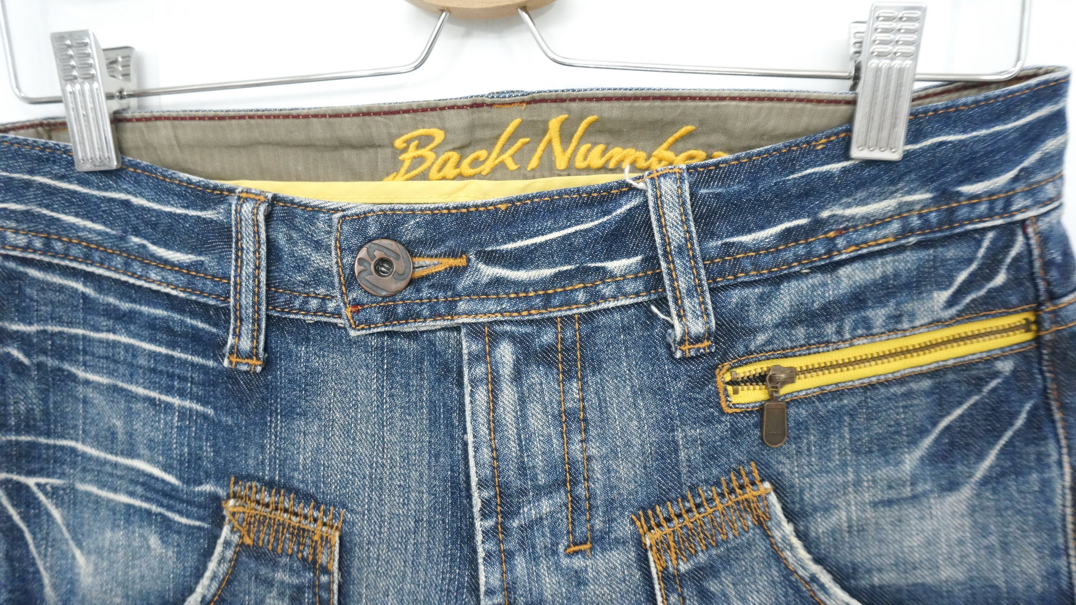 🔥 Japan Back Number Lowrise Flared Women Bush Jeans 🔥
