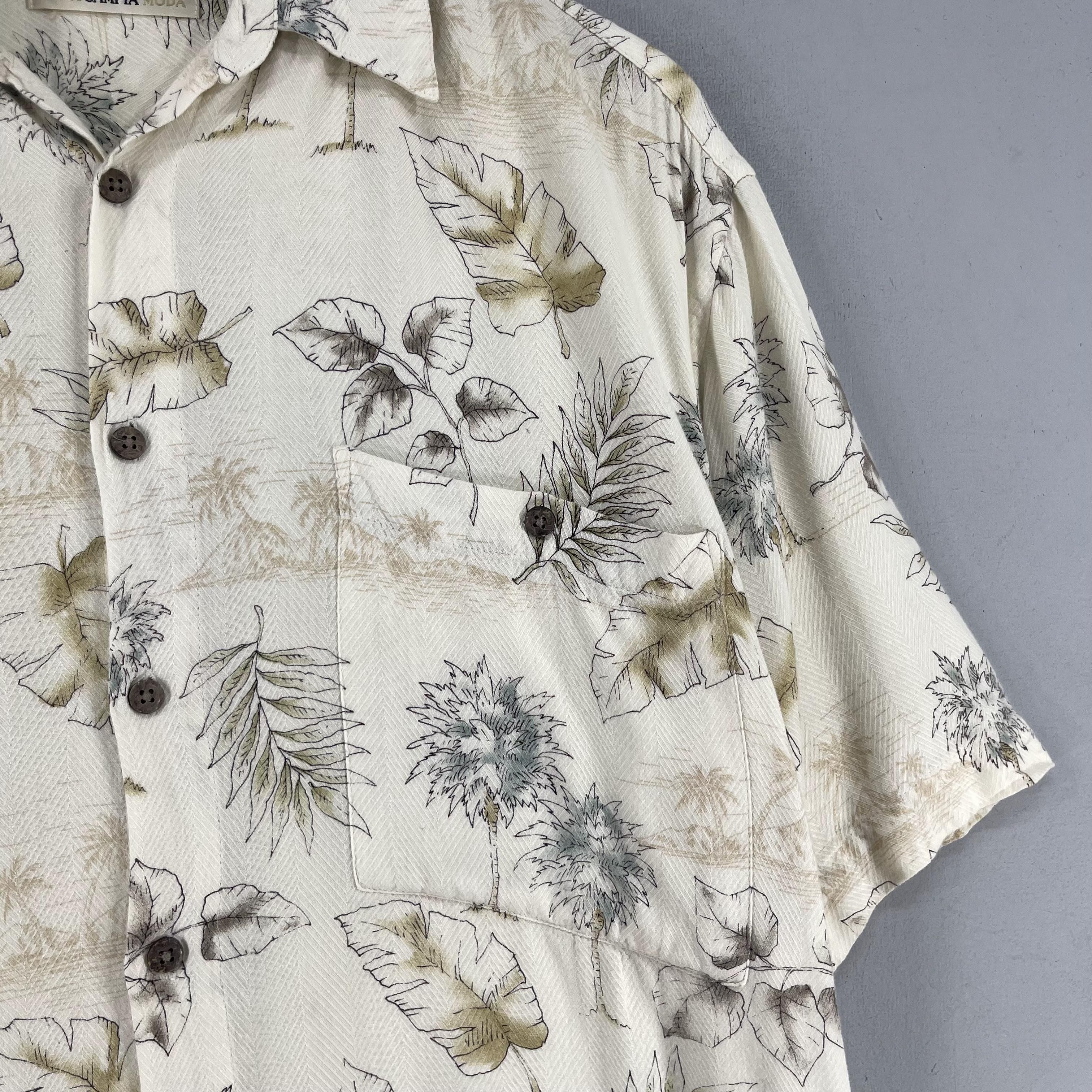 Japanese Brand Vintage Hawaiian Aloha Tropical Floral Motive Button Up Size US S / EU 44-46 / 1 - 3 Thumbnail