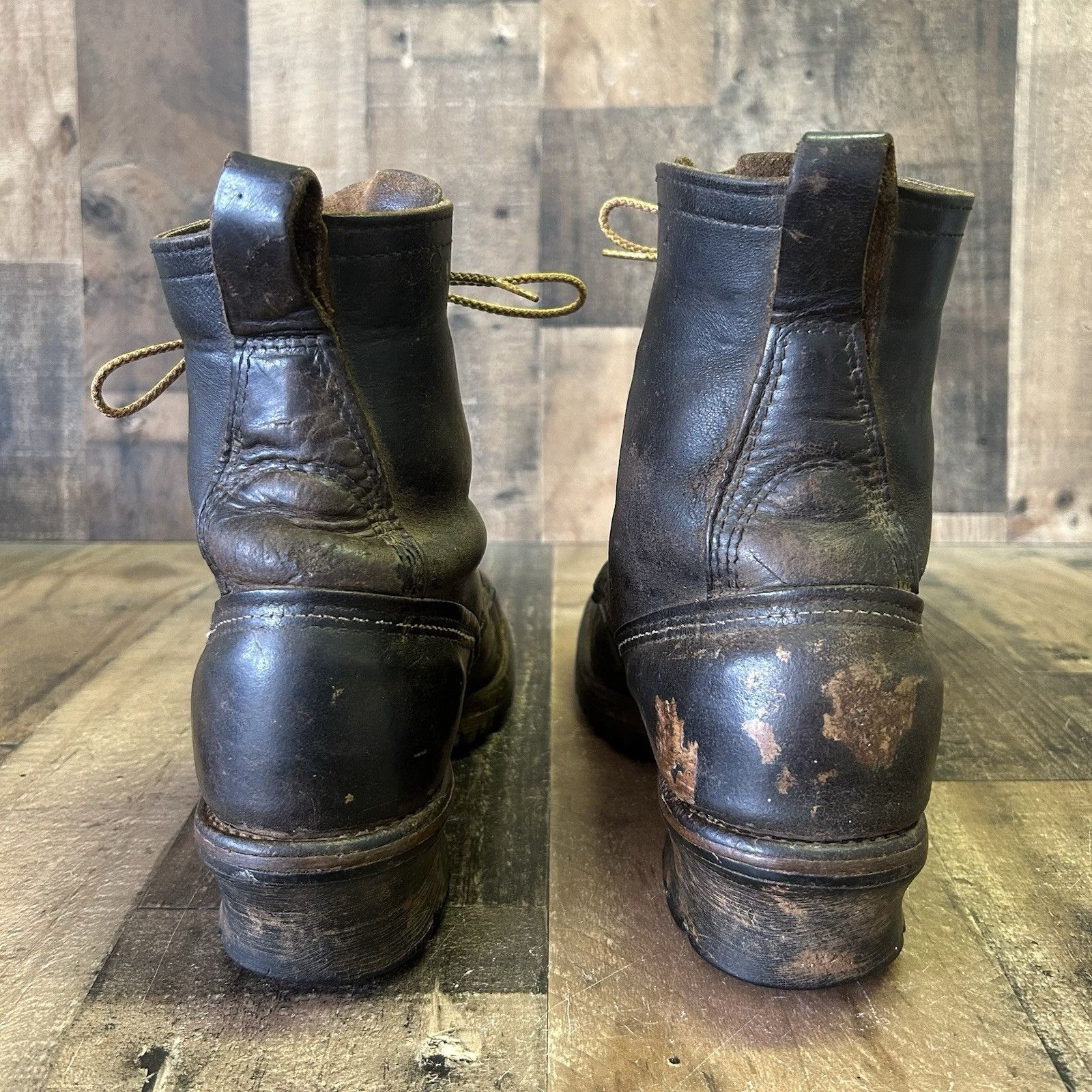 Red Wing Red Wing Vintage Plain Toe Work Boots Mens 9 D Size US 9 / EU 42 - 8 Thumbnail