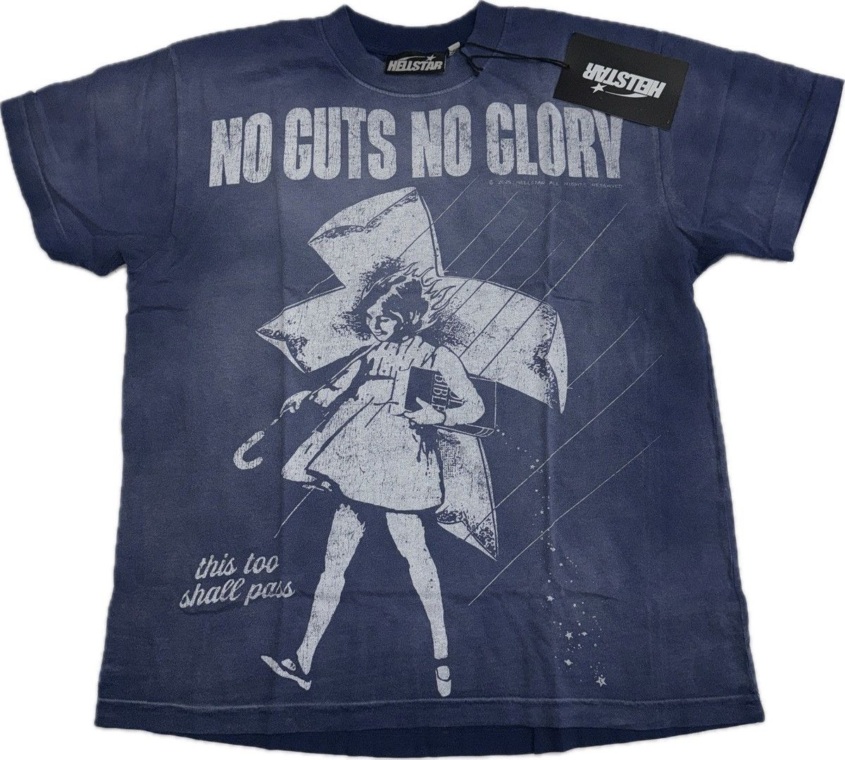 HELLSTAR Hellstar Carry Your Cross T-shirt Size US S / EU 44-46 / 1 - 1 Thumbnail
