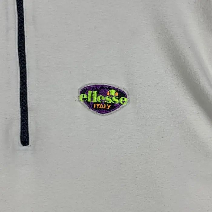 Ellesse Vintage ELLESSE ITALY x GOLDWIN Half Zipper Tee Shirt Size M / US 6-8 / IT 42-44 - 4 Thumbnail