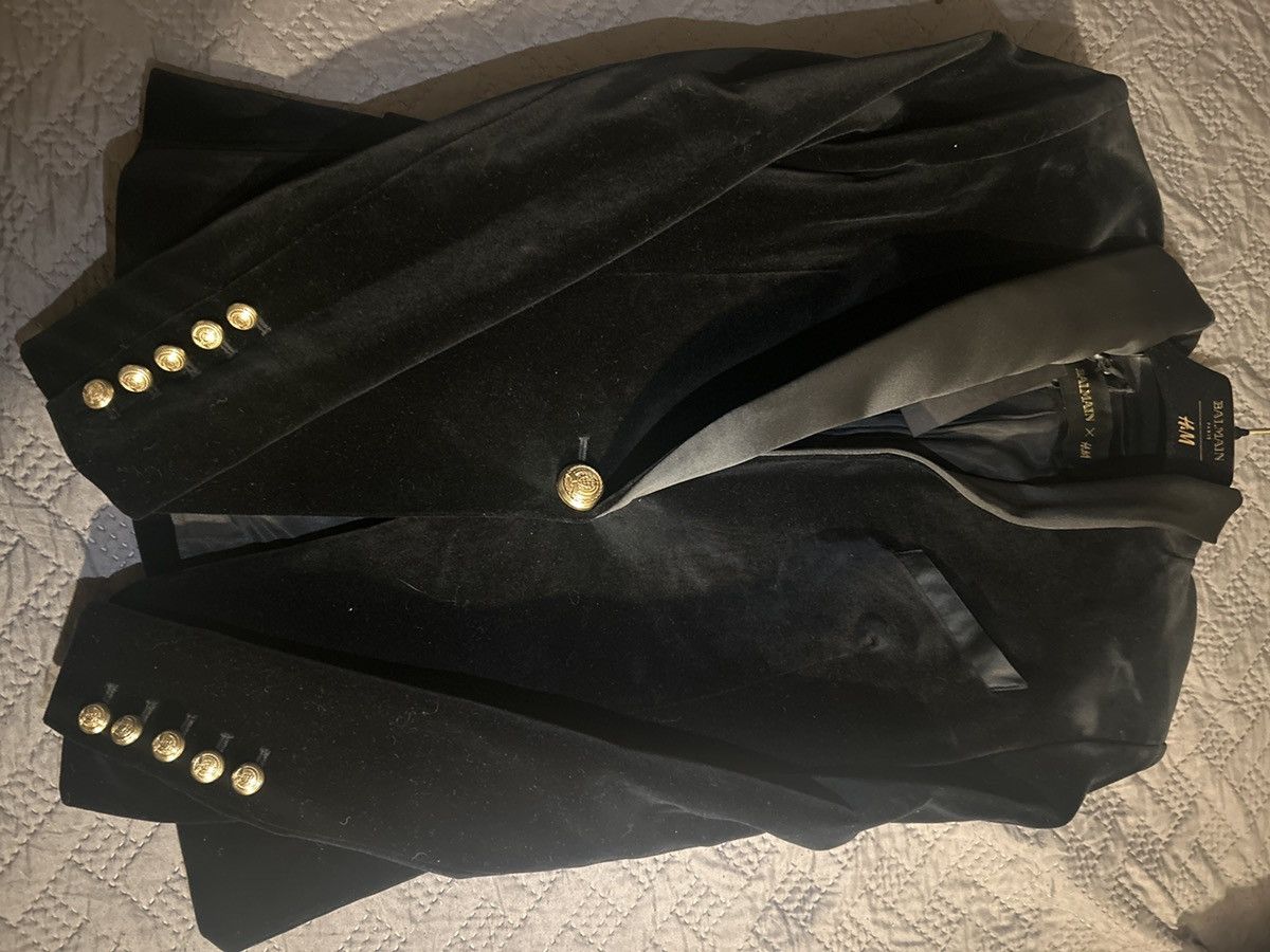 Balmain BALMAIN X HM BLAZER COLLAB RARE Size M / US 6-8 / IT 42-44 - 2 Thumbnail