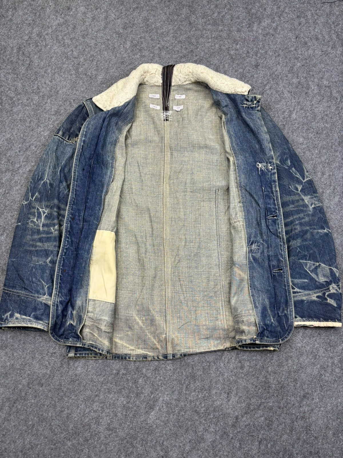 Paul Smith 💥Old Man Style💥Full Denim Charecter Chore Jacket F775 Size US S / EU 44-46 / 1 - 15 Thumbnail