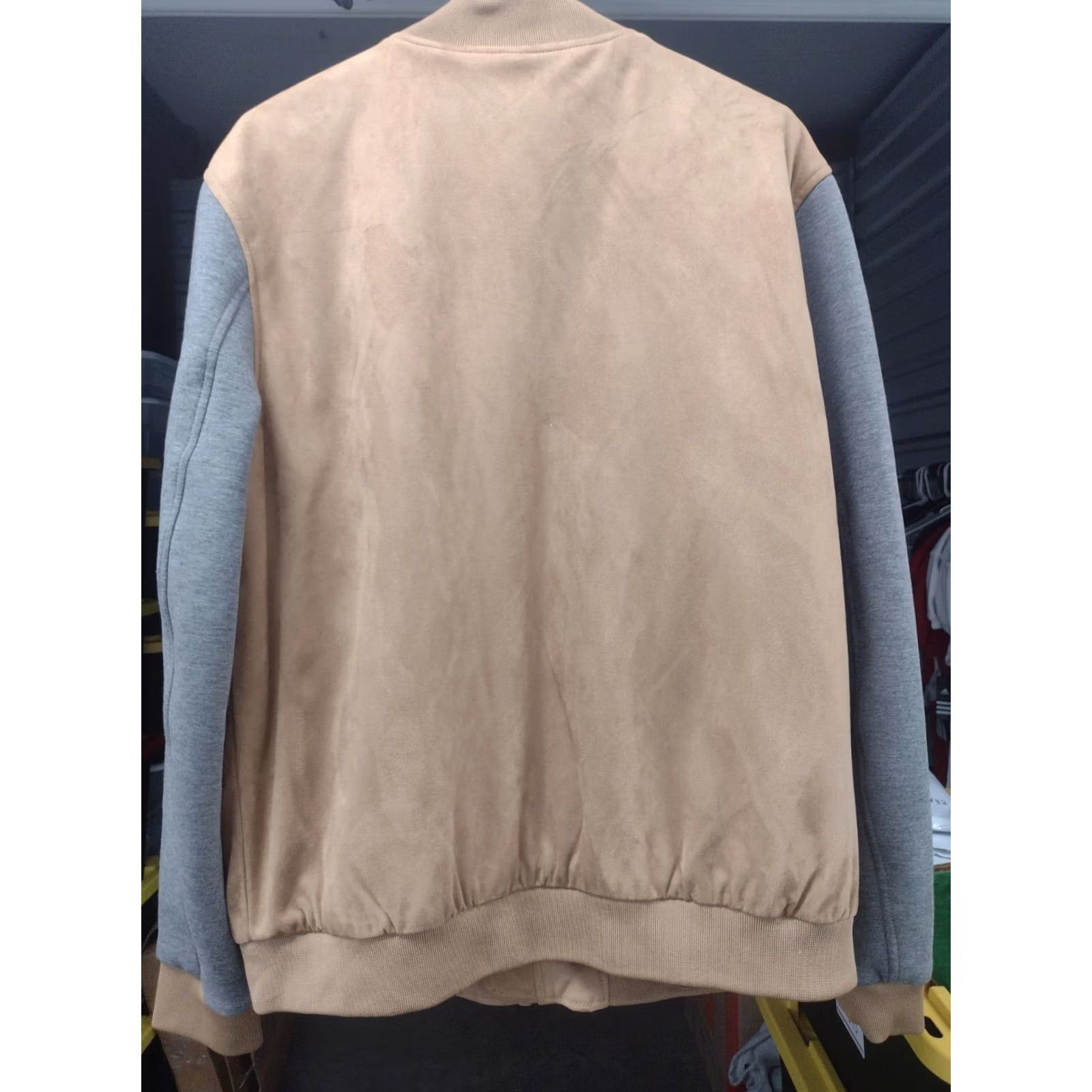 Vintage Republic For The Men Suede Jacket L Jacket Men Camel Navy Heather Grey Size US L / EU 52-54 / 3 - 5 Thumbnail