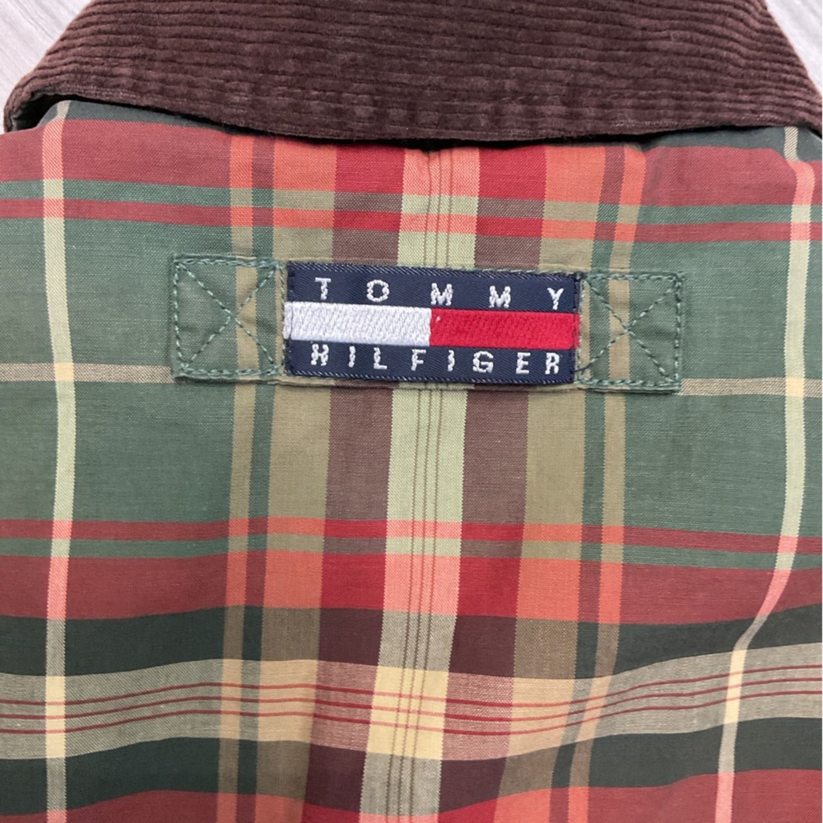 Tommy Hilfiger Tommy Hilfiger Plaid Kids Small Jacket Size US S / EU 44-46 / 1 - 7 Thumbnail