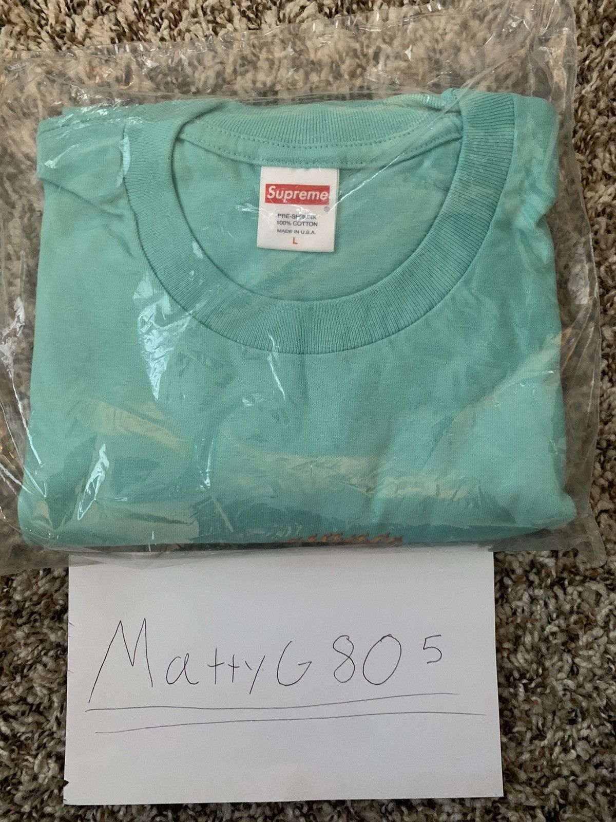 Supreme Supreme Person Tee (NEW) Size US L / EU 52-54 / 3 - 2 Thumbnail