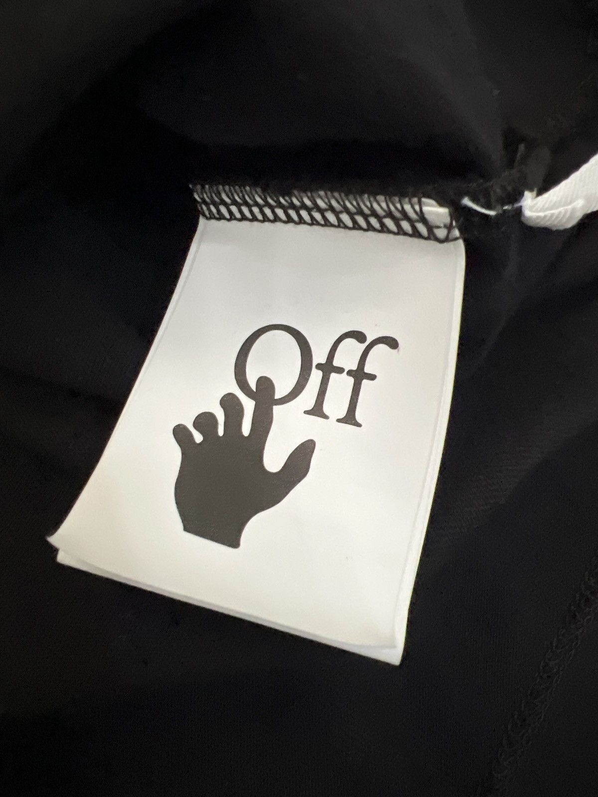 Off-White Off White Painting Arrow Printing Short Sleeve Black Size US XXS / EU 40 - 6 Thumbnail