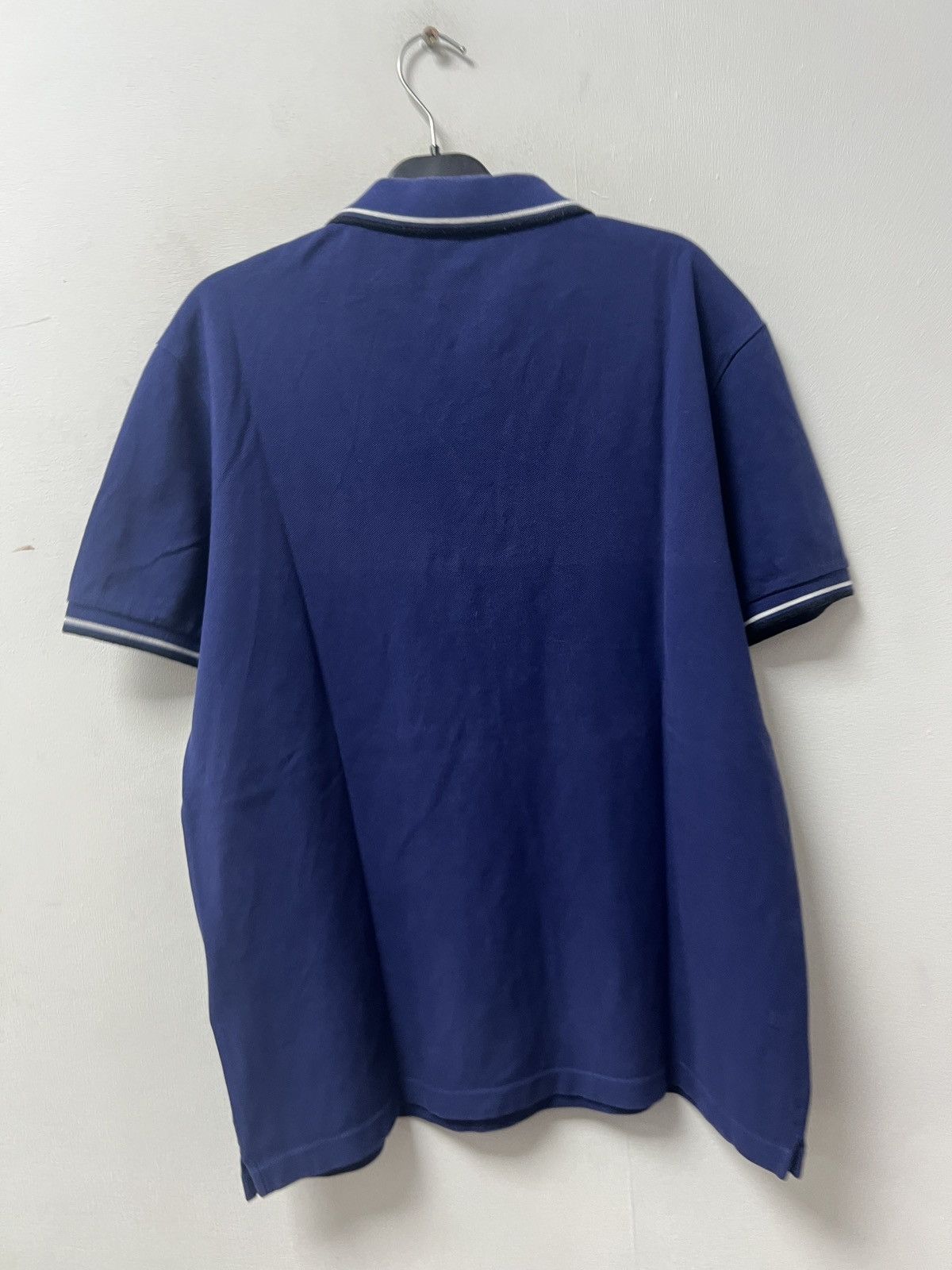 Prada Vintage Prada Polo T-Shirt Red Tab Mens Size XL Blue Size US XL / EU 56 / 4 - 16 Thumbnail