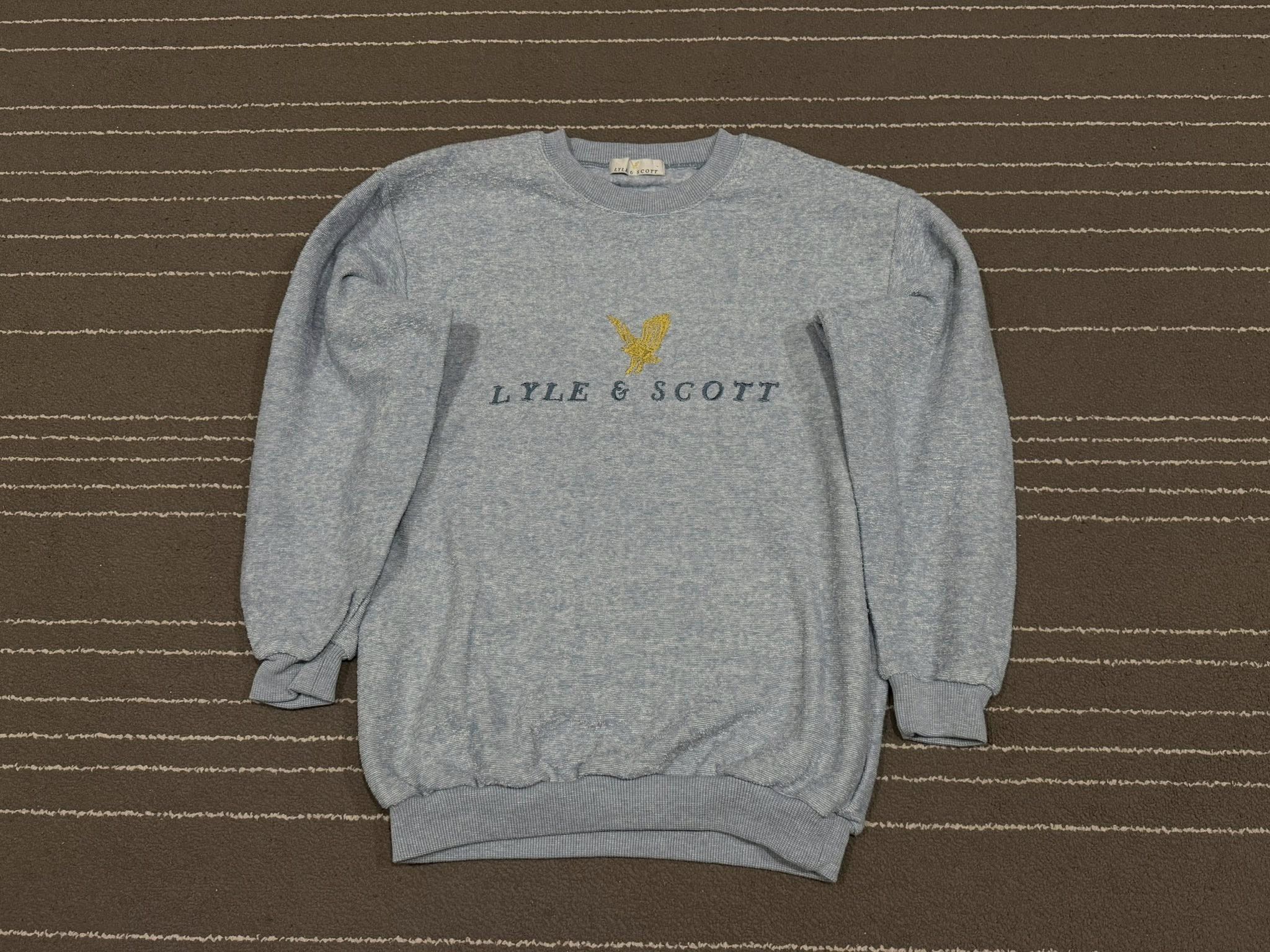 Lyle & Scott LYLE & SCOTT sweatshirt big logo S 2256 Size US S / EU 44-46 / 1 - 3 Thumbnail