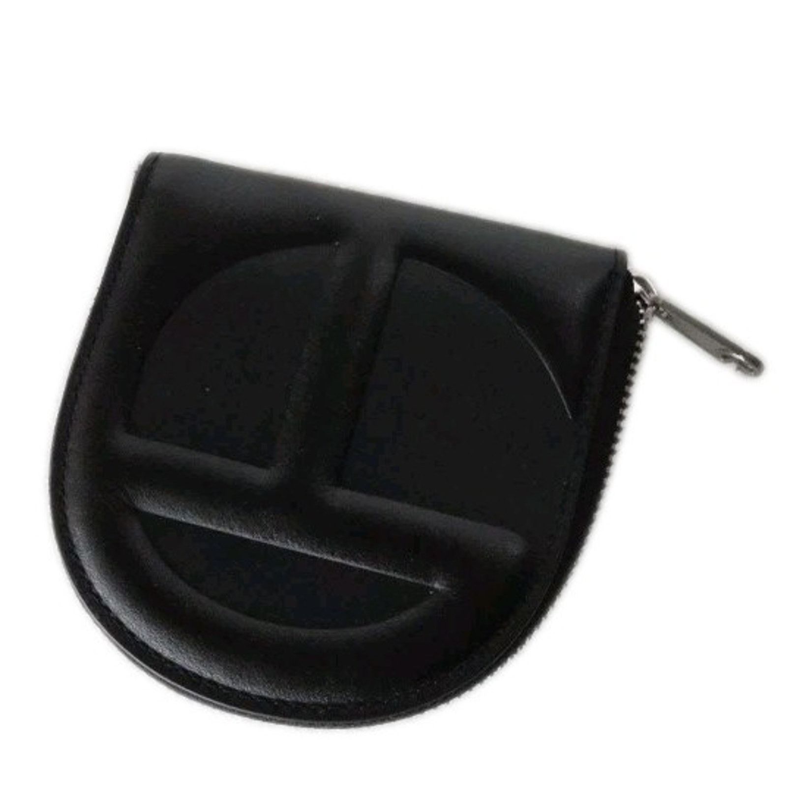 Telfar Telfar Small Zip Wallet Black Vegan Leather Card Holder Size ONE SIZE - 9 Thumbnail