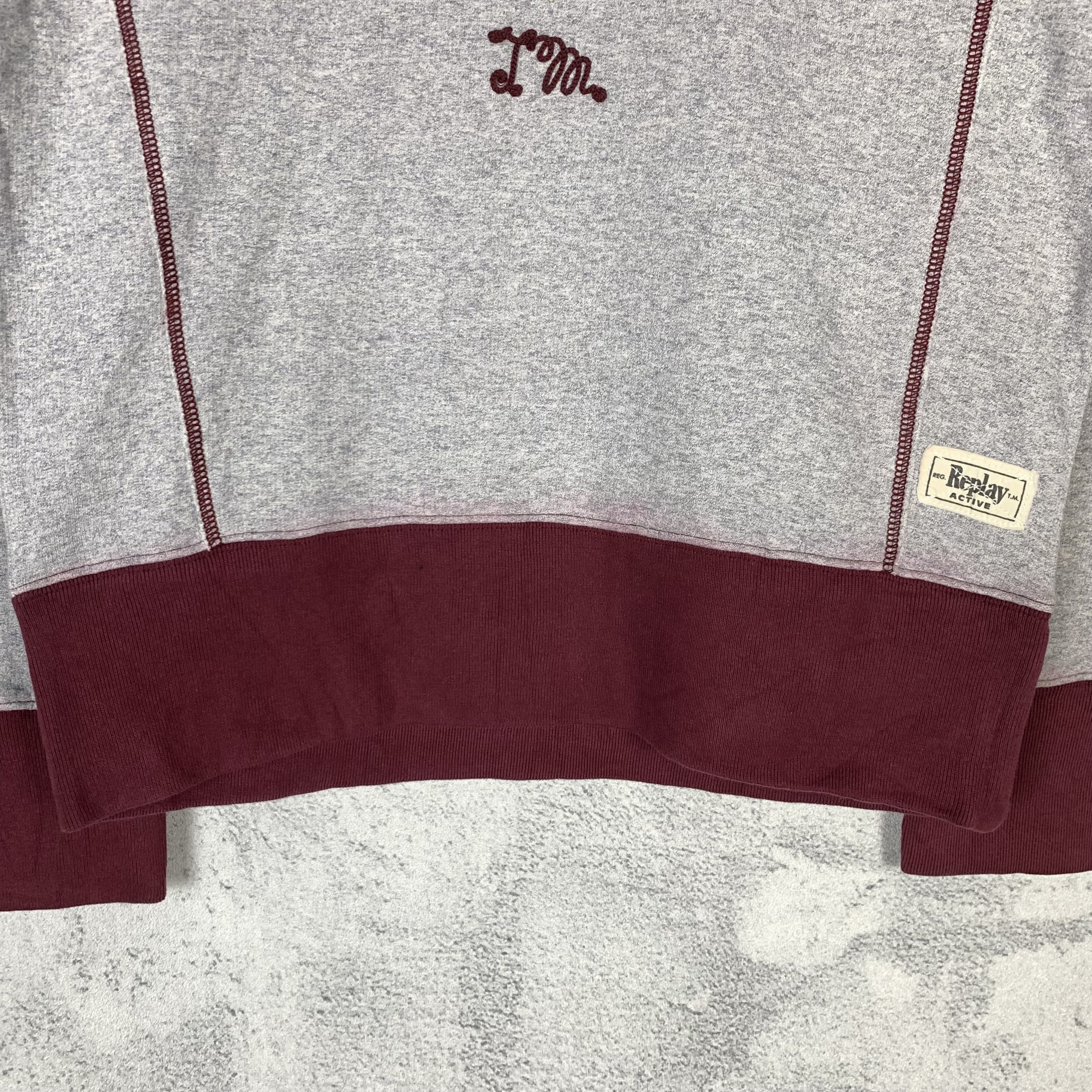 Replay Replay's Sweatshirt Crewneck Loopwheeled Size US S / EU 44-46 / 1 - 3 Thumbnail