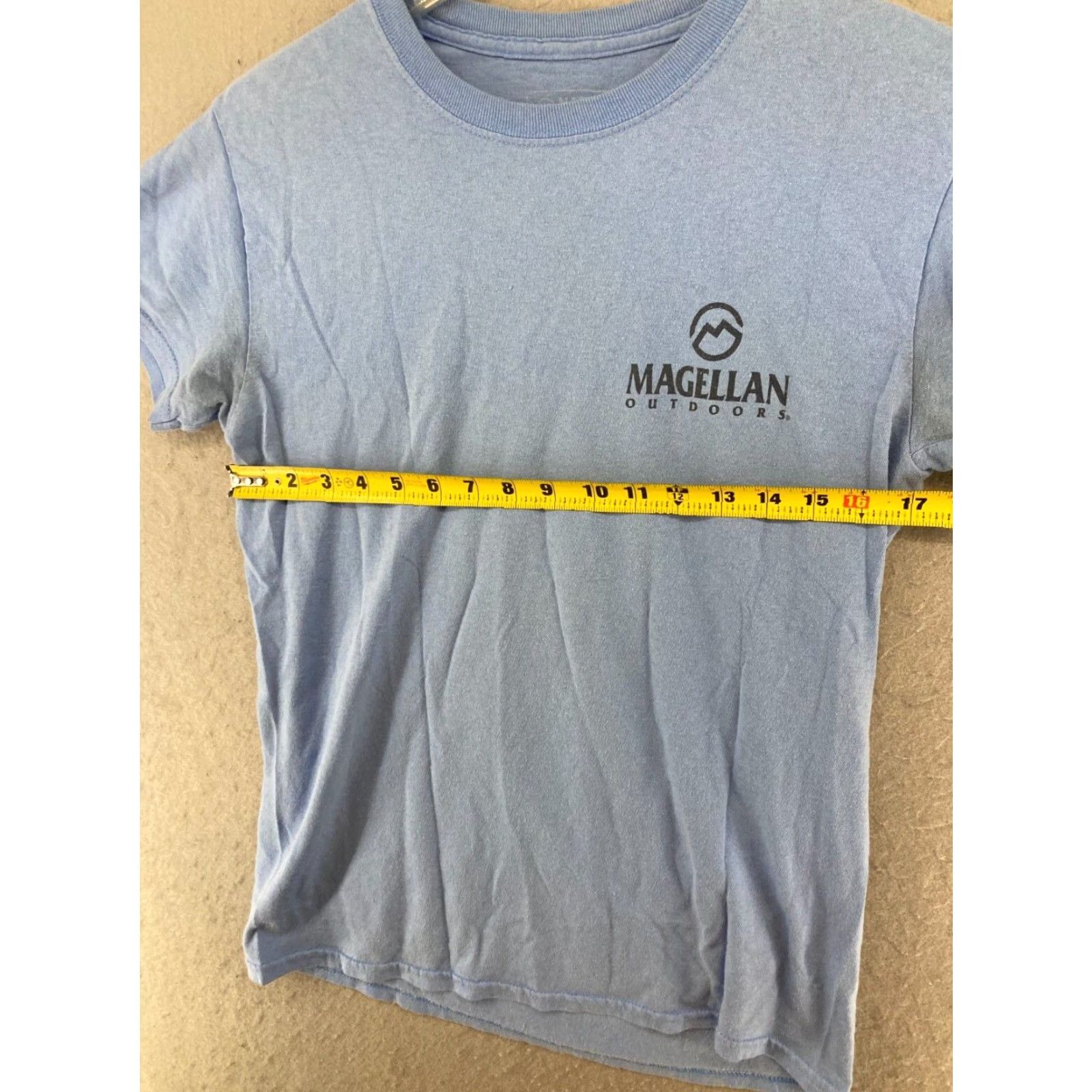 Vintage Magellan Womens T-Shirt Small Blue Lab Outdoor Graphic Print Short Sleeve Crew Neck Size S / US 4 / IT 40 - 3 Thumbnail