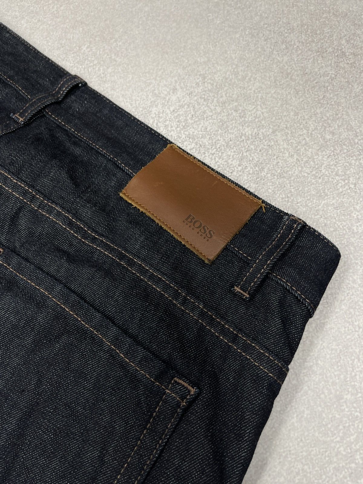 Hugo × Hugo Boss Mens Hugo Boss Delaware Denim Jeans Navy Size 34 Size US 34 / EU 50 - 4 Thumbnail